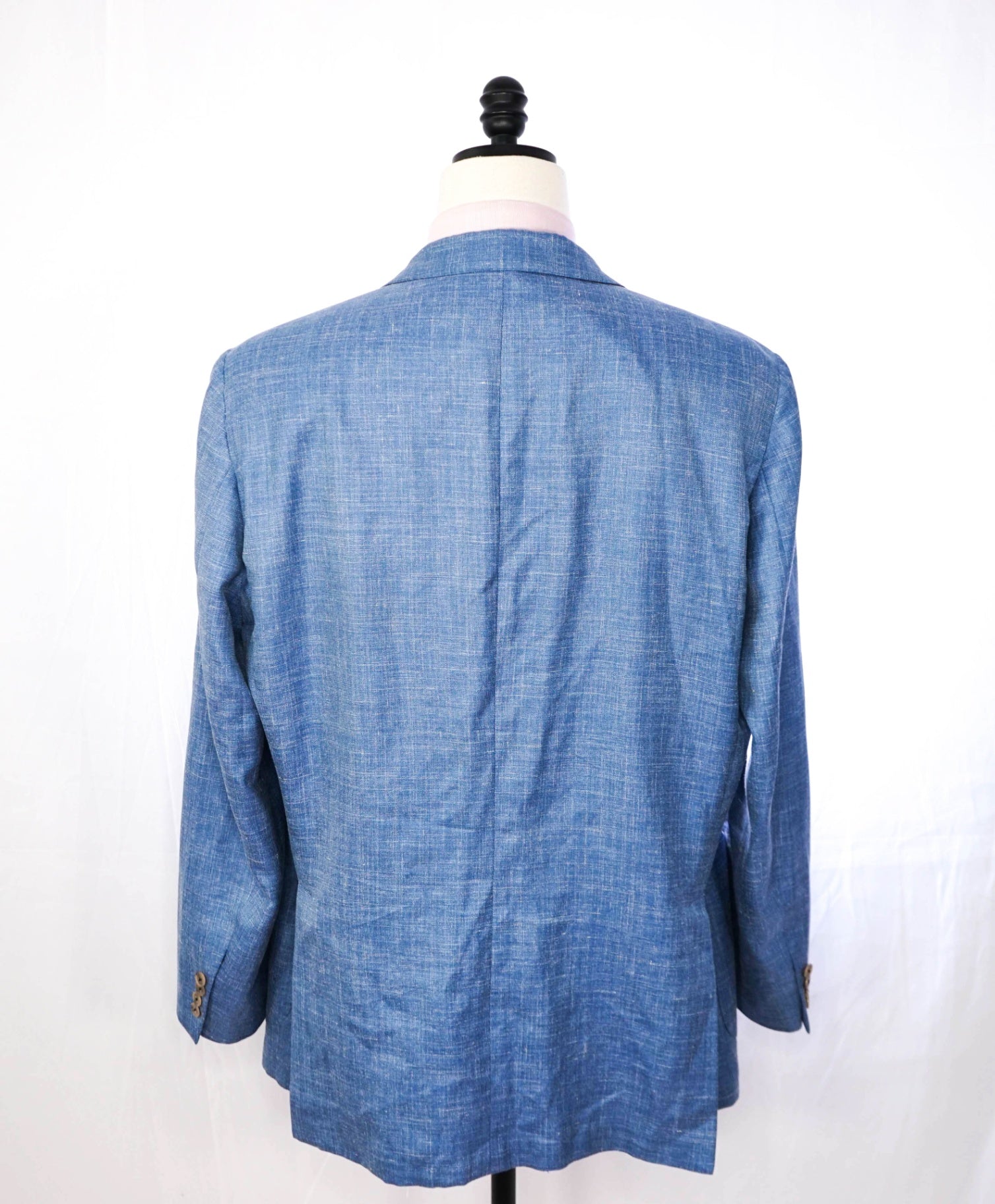 $1,295 LORO PIANA / SAMUELSOHN - Wool/Silk/Linen Blazer  - 48L