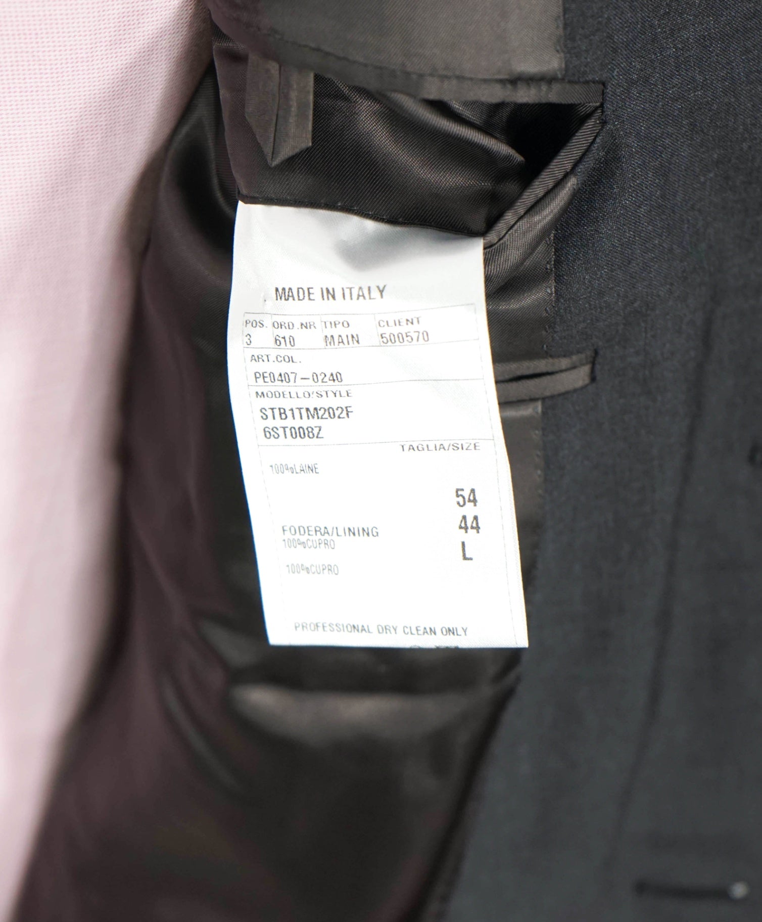 $2,695 PAUL STUART - *FULL CANVAS* Solid Gray Wool Suit - 44L