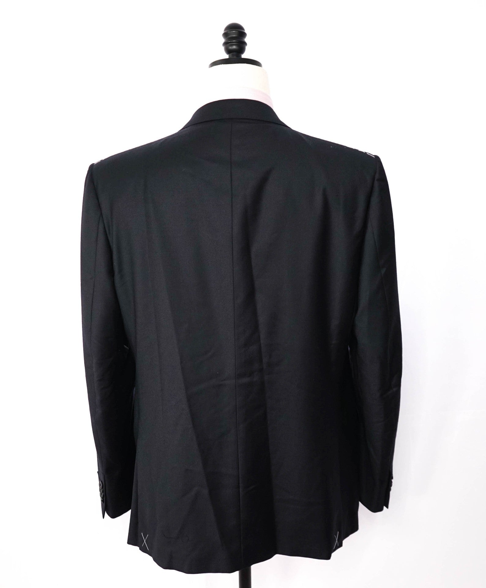 $4,290 ZEGNA - Solid Navy TROFEO Wool Suit - 46R