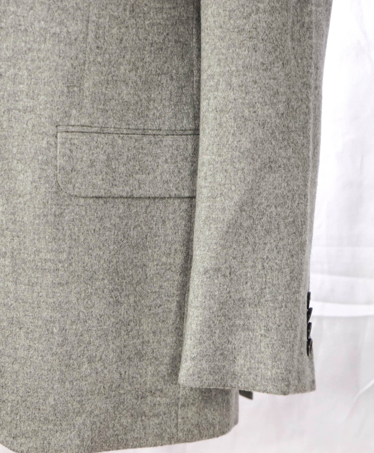 $1,295 LORO PIANA For SFA - Gray PURE Cashmere Blazer - 40R