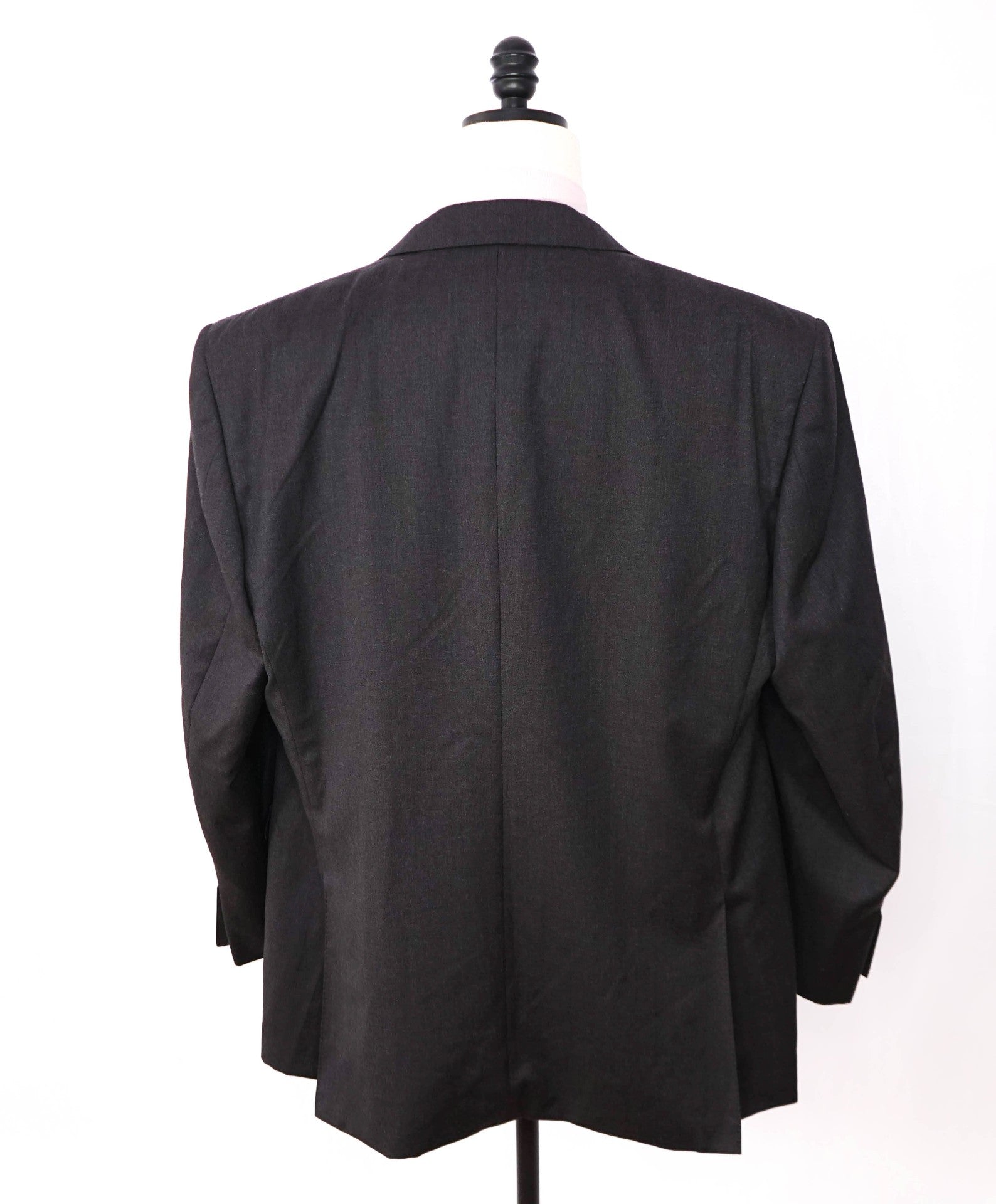 $1,895 CANALI - Solid Gray Wool Blazer - 52L US