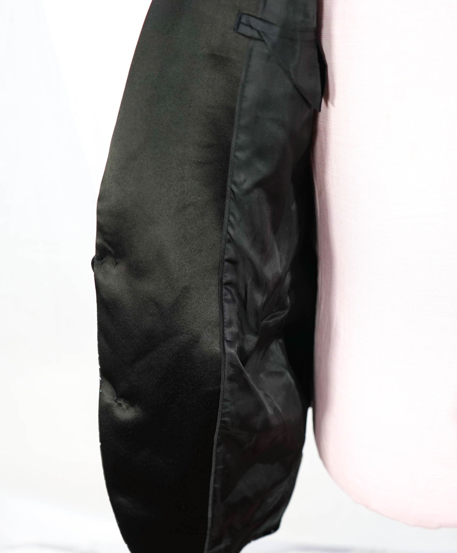 ASOS - Black/SIlver Polka Dot Velvet Dinner Jacket - 36