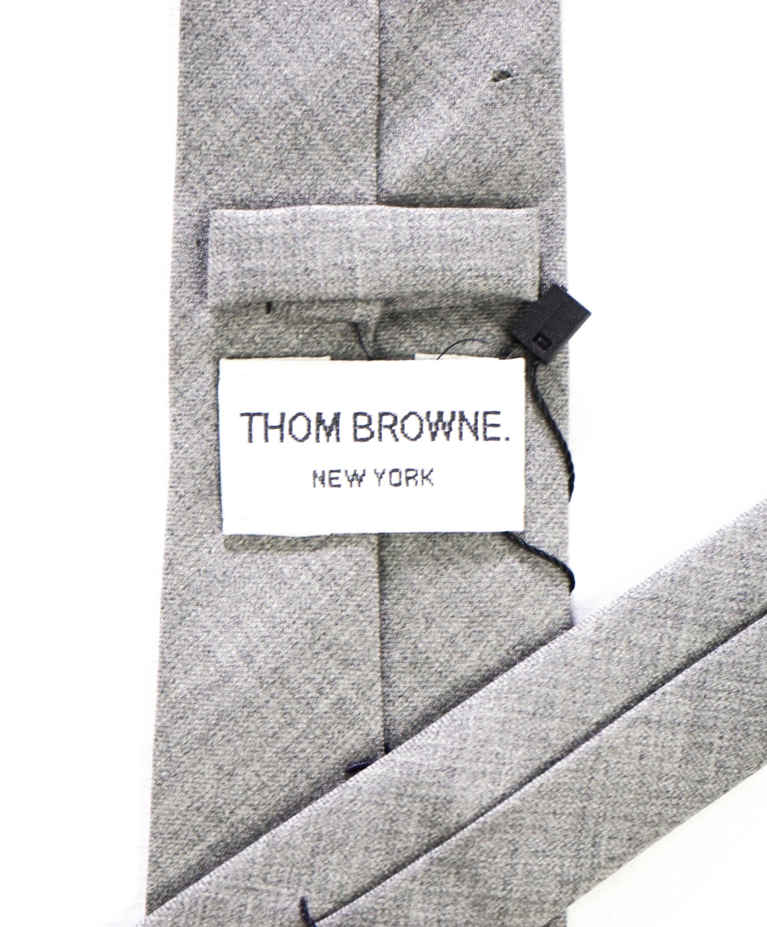 $190 THOM BROWNE - Solid Gray - 2.25" Tie