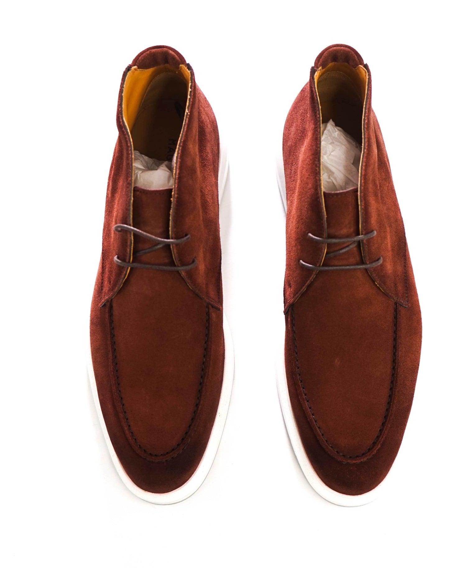 $475 MAGNANNI - Brown Suede Chukka Boots - US 9 (42EU)