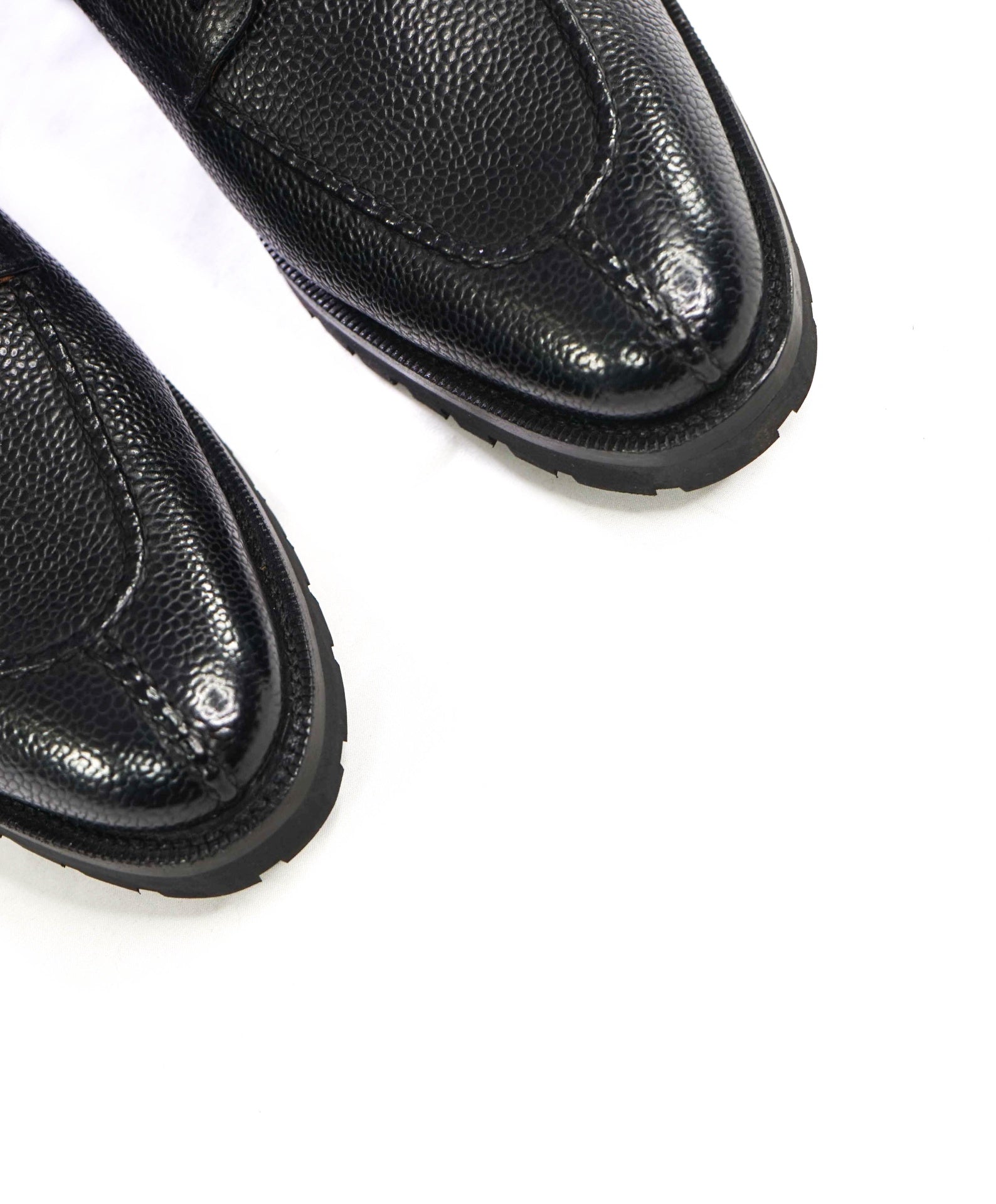 J. FITZPATRICK - Black Leather "COLVILLE" Boots - US 12 (11UK)