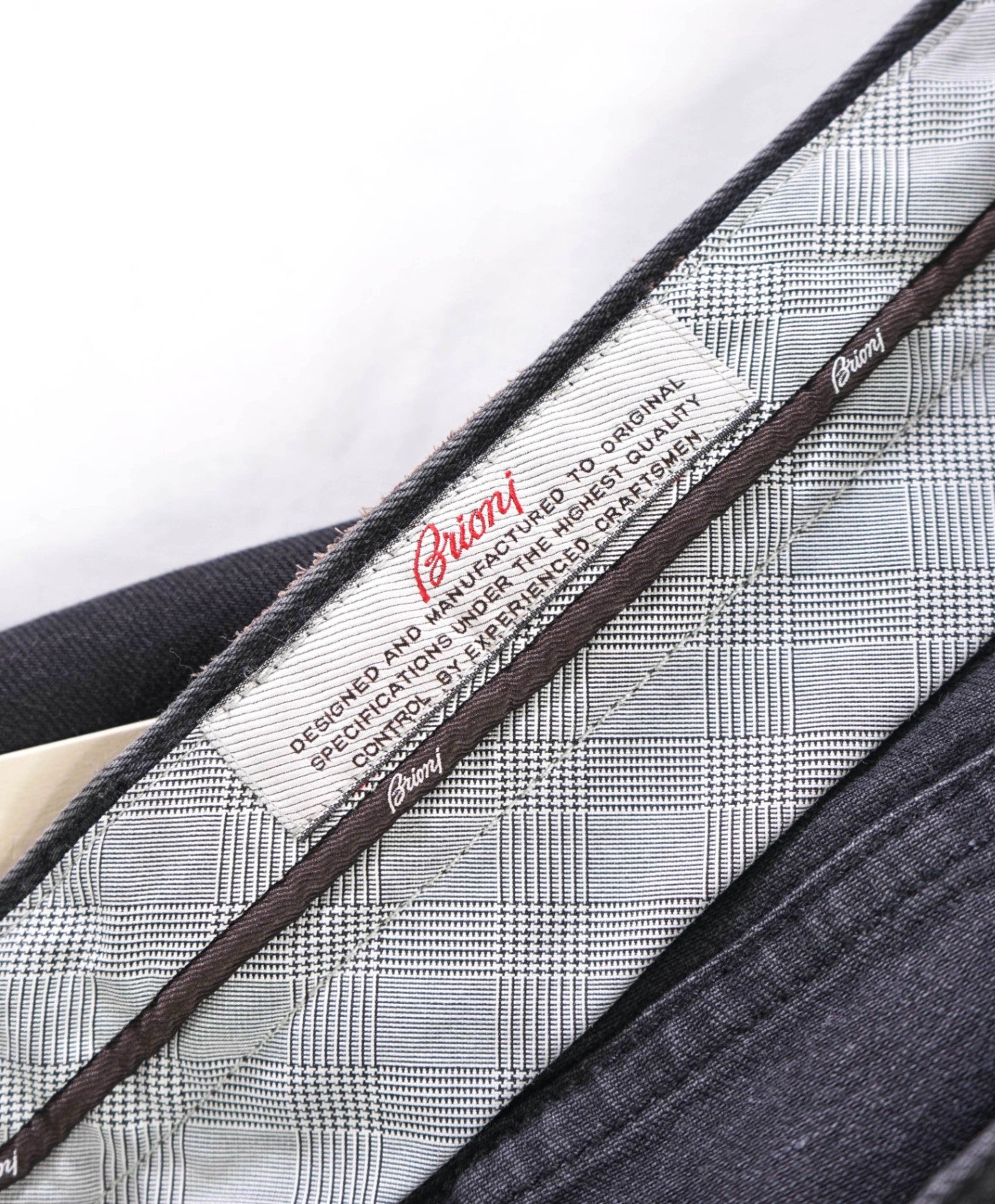 $1,150 BRIONI - Black "STELVIO" Denim Jeans - 36W
