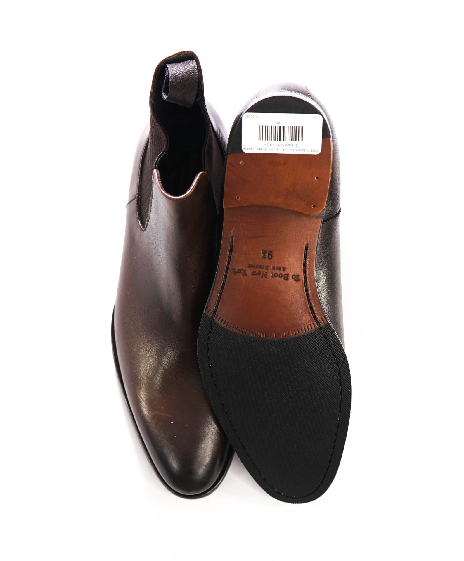 $399 To Boot New York - Brown "Shelby" Chelsea Boots - 9.5 M