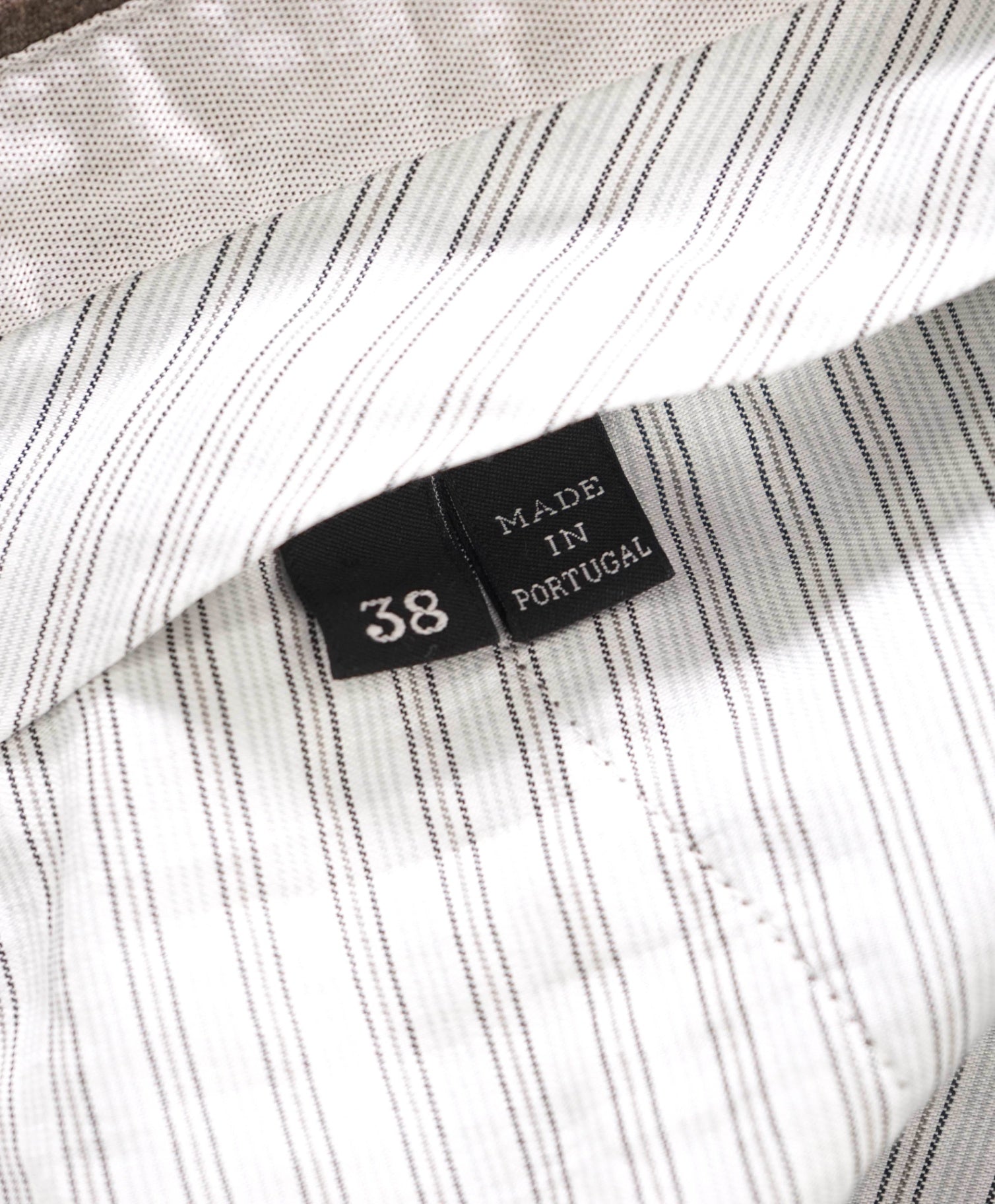 $600 ZEGNA - Light Brown Wool Pants - 38W