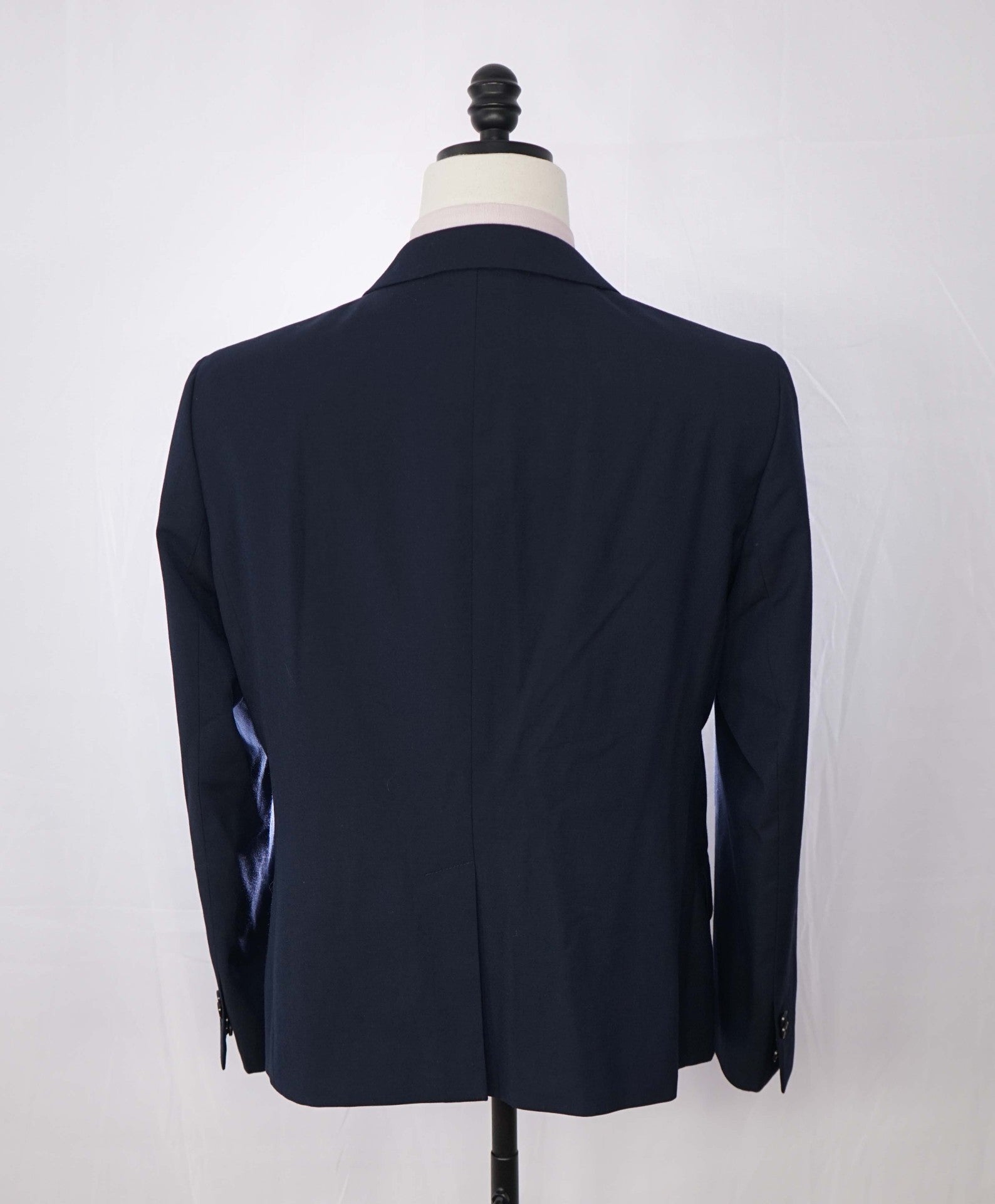ARMANI EXCHANGE - Solid Navy Blue Blazer - 40S