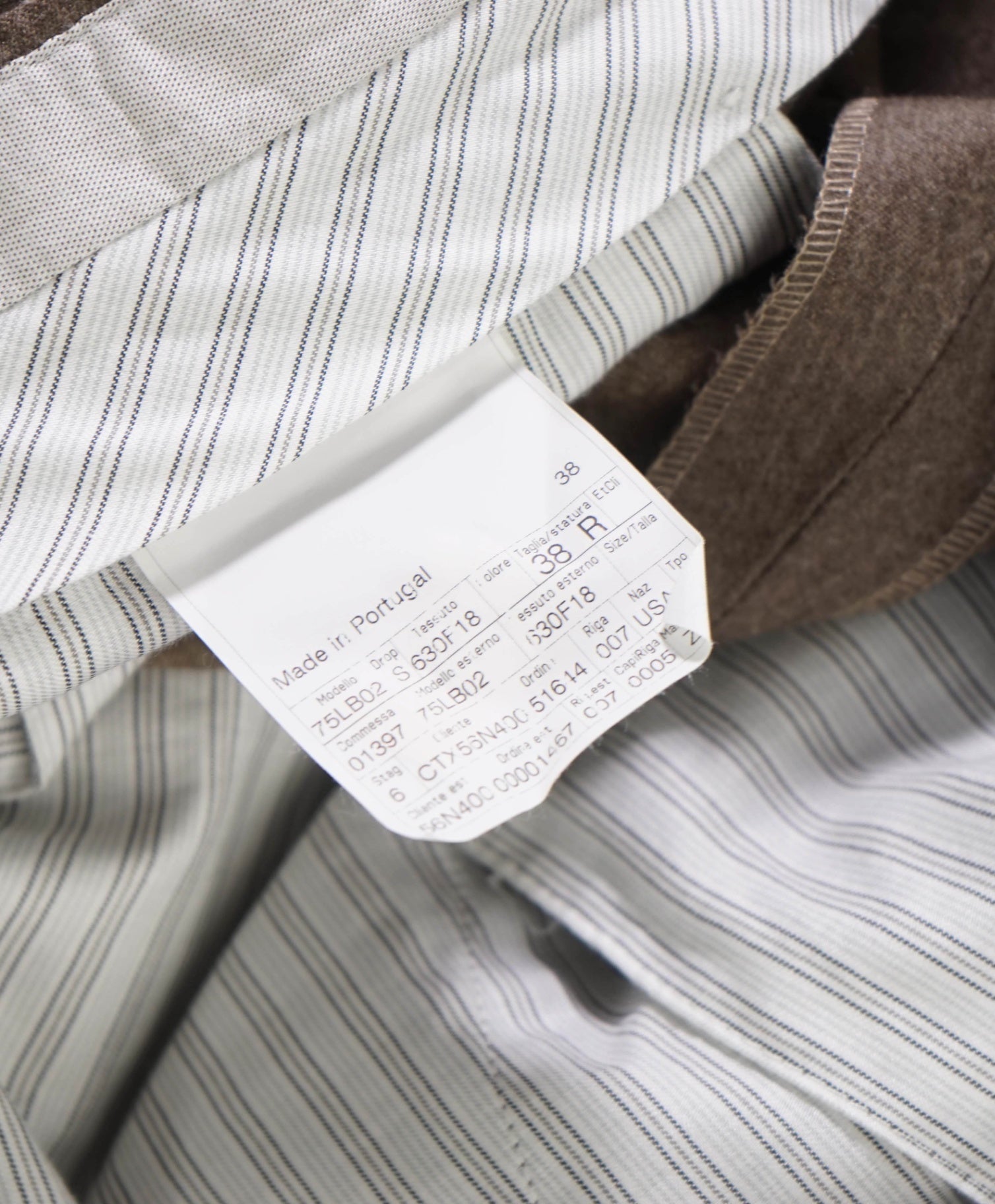$600 ZEGNA - Light Brown Wool Pants - 38W