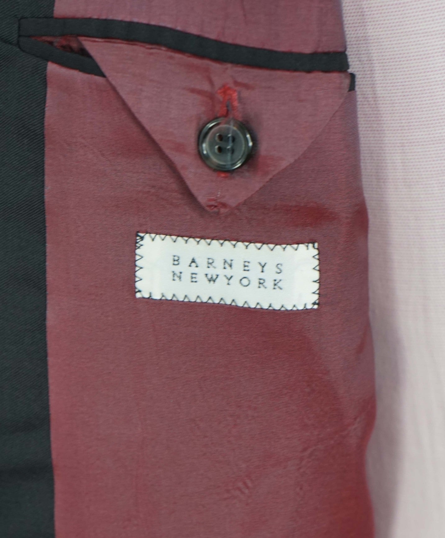 $995 LORO PIANA For BARNEYS - Black Wool Blazer - 42R
