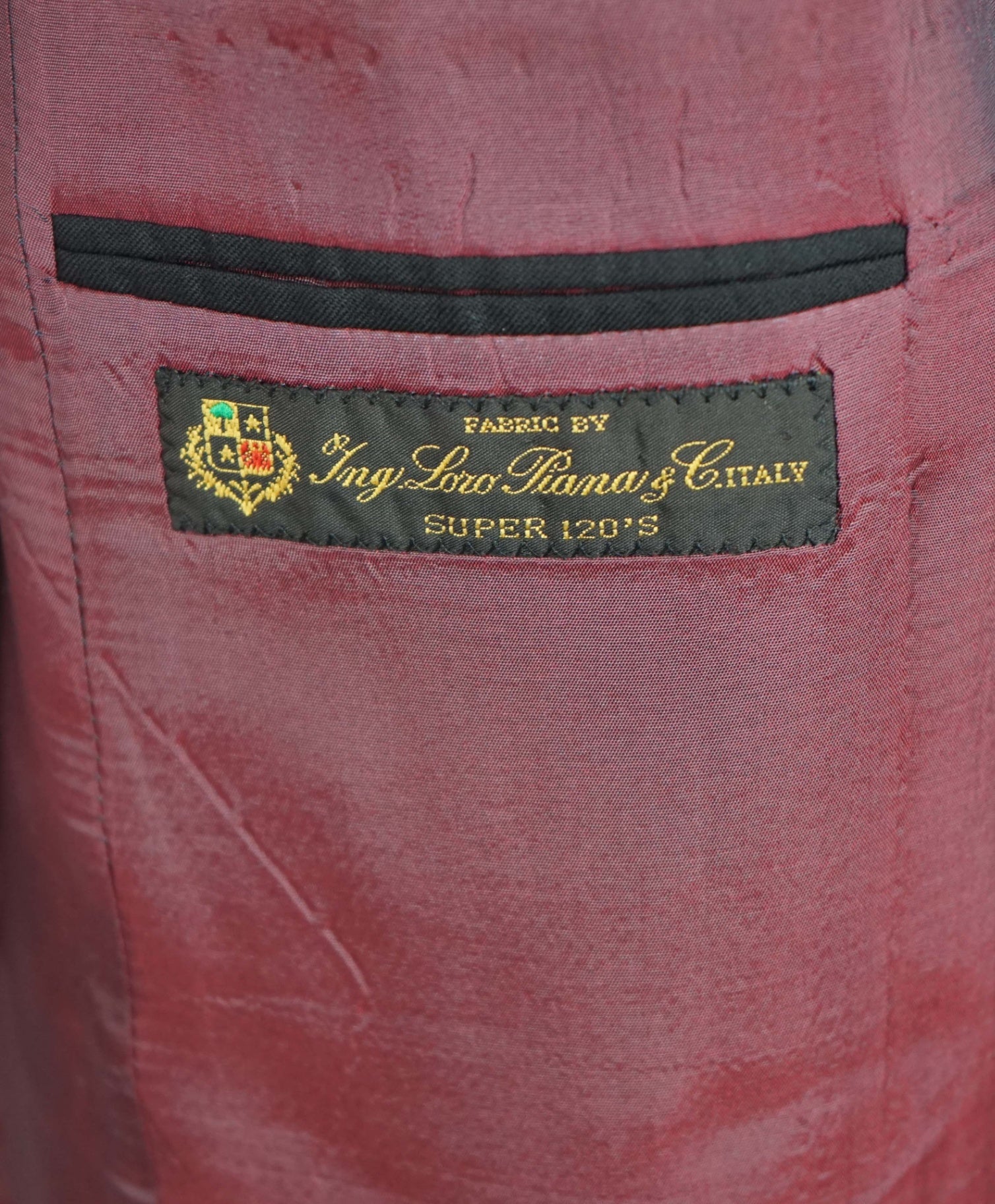 $995 LORO PIANA For BARNEYS - Black Wool Blazer - 42R