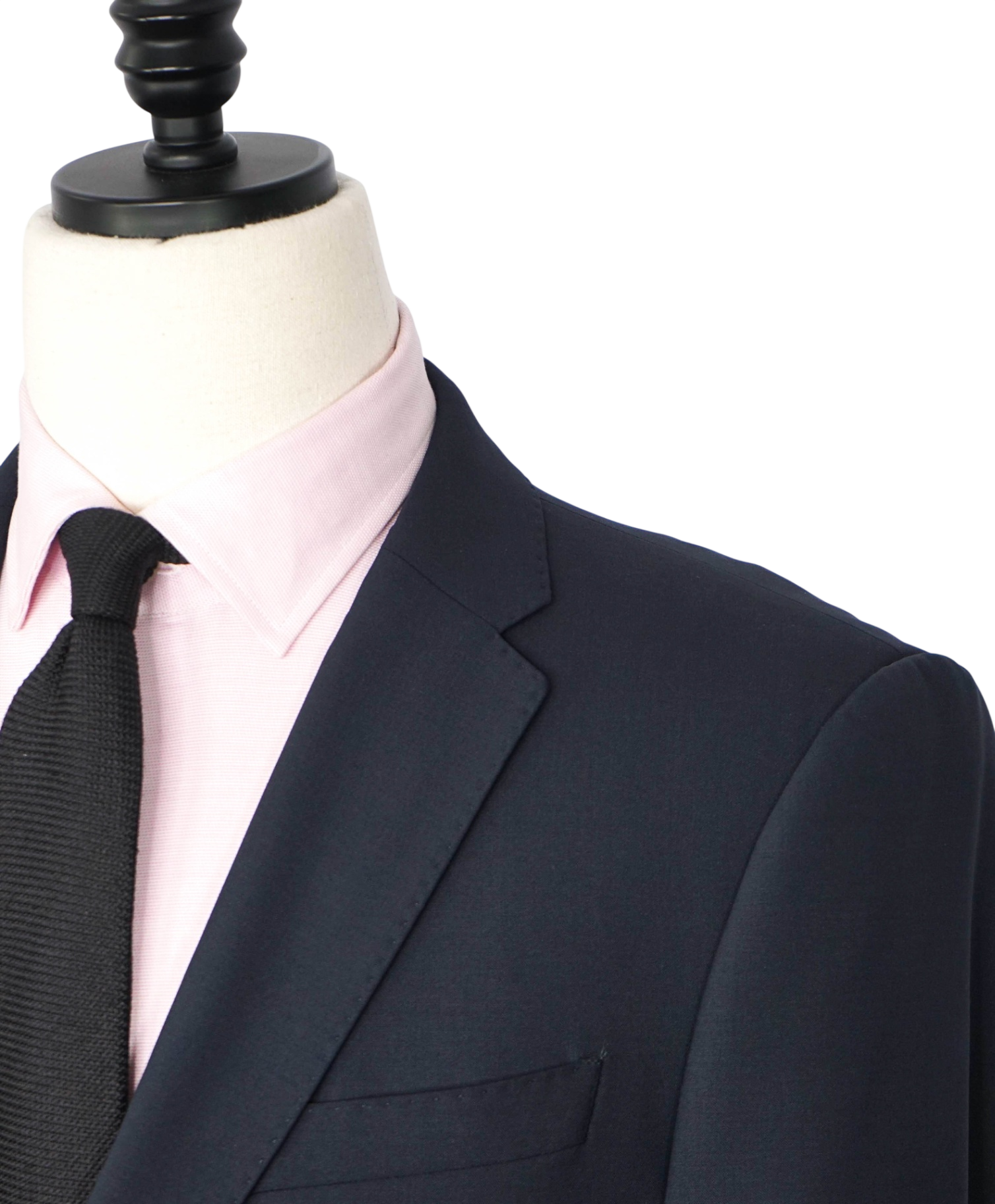 $1,495 ARMANI COLLEZIONI - "M Line" Navy Blue Wool Blazer - 42R