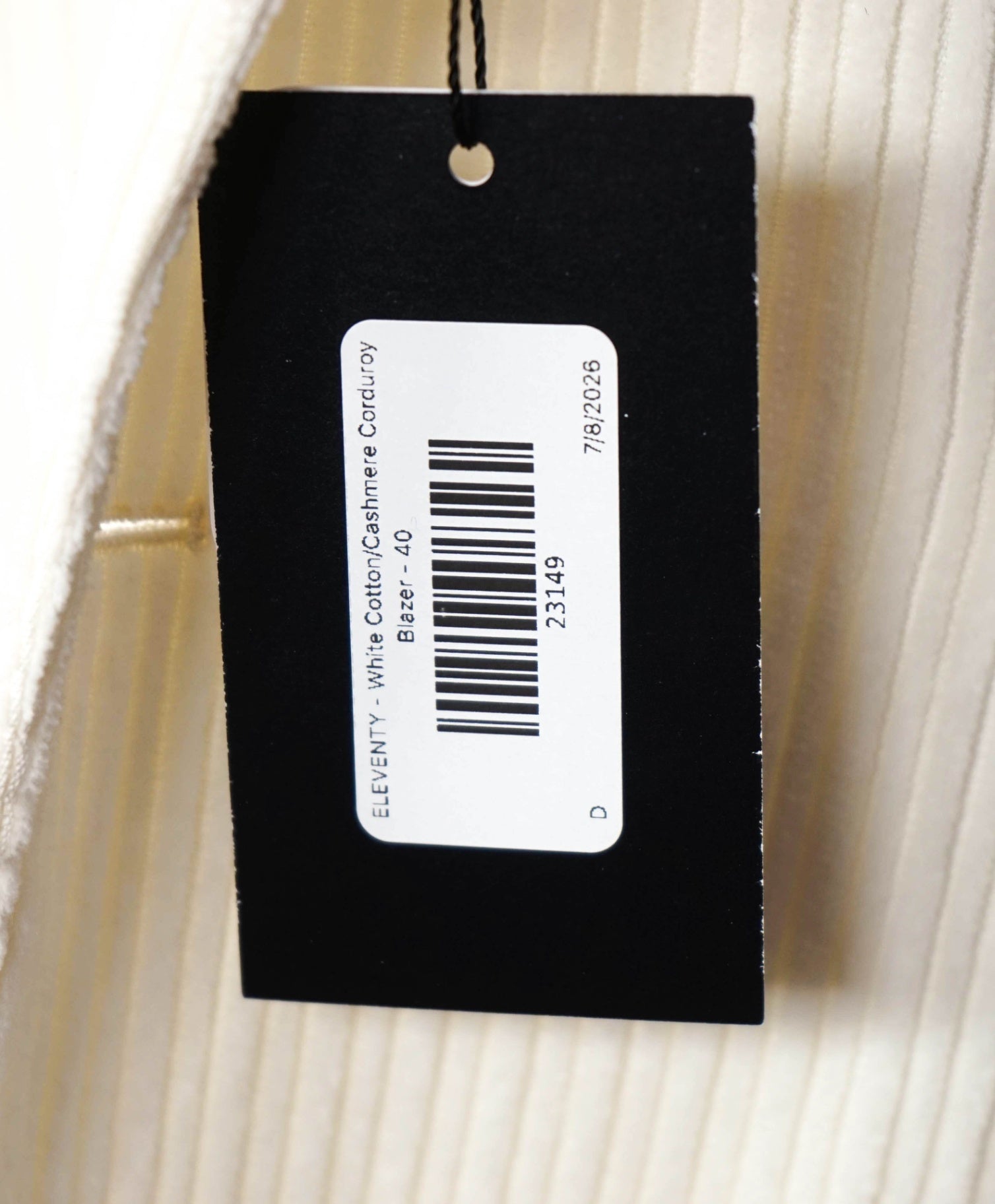 ZEGNA CASHCO For ELEVENTY - Cotton/Cashmere Blazer - 40