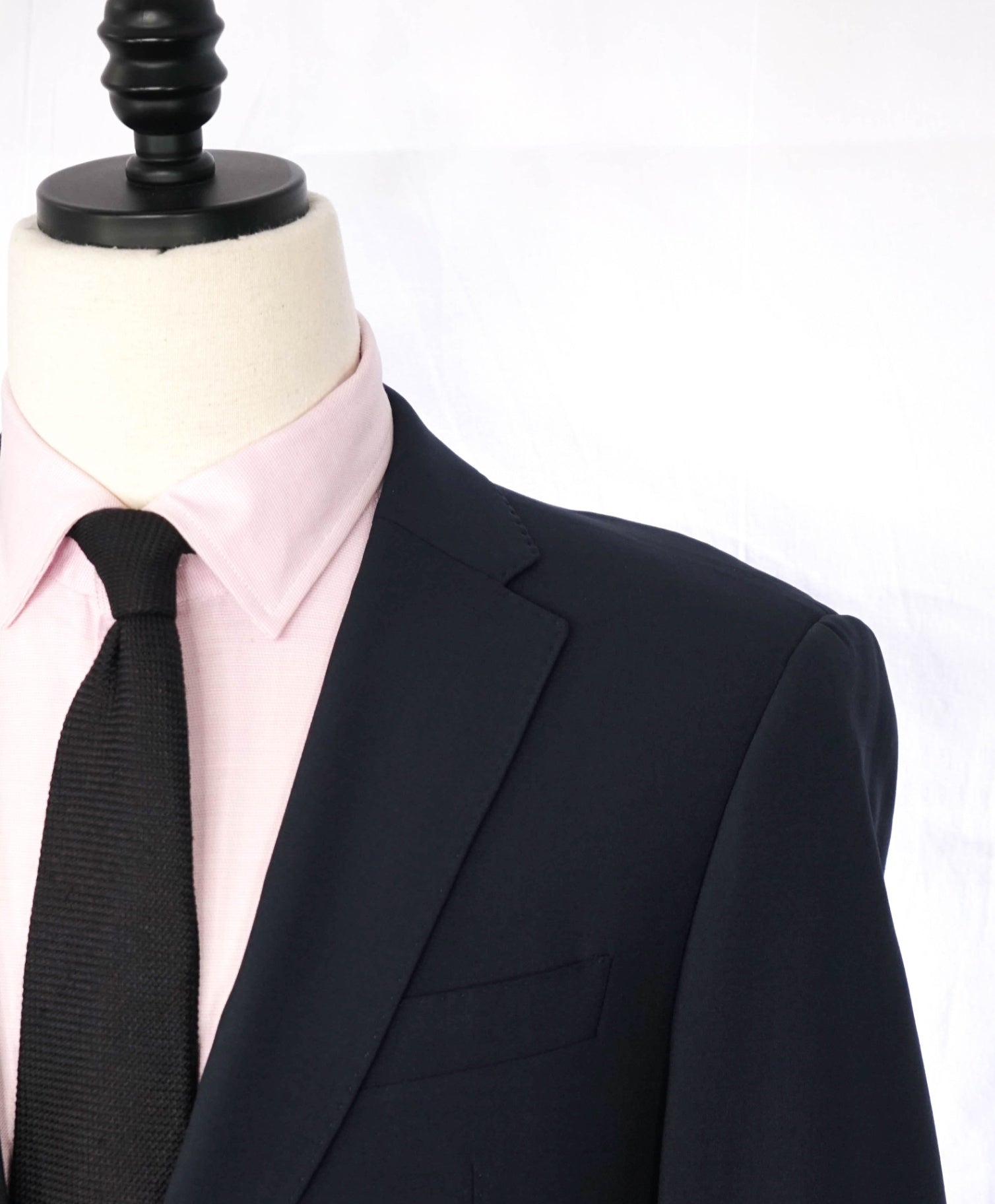 ARMANI COLLEZIONI - Navy Blue Wool Blazer - 38R