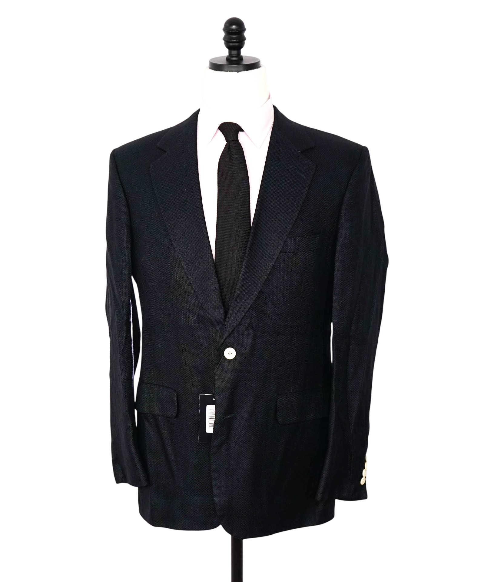 BROOKS BROTHERS - *VINTAGE* Black PURE SILK Blazer - 44L