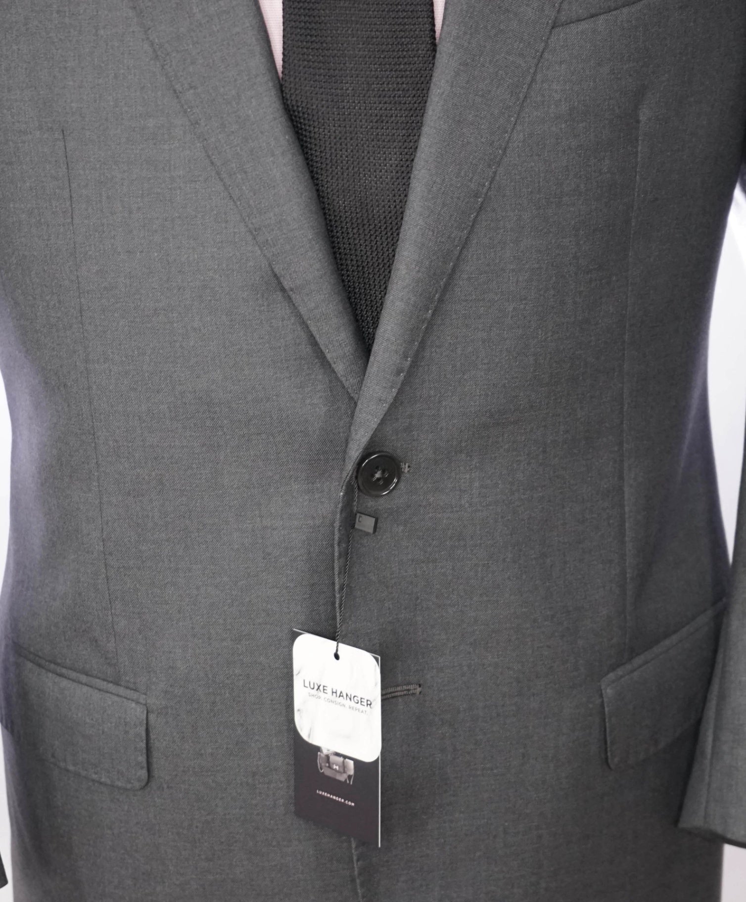 $2,595 GIORGIO ARMANI - Gray Super 160's Wool Blazer - 44R