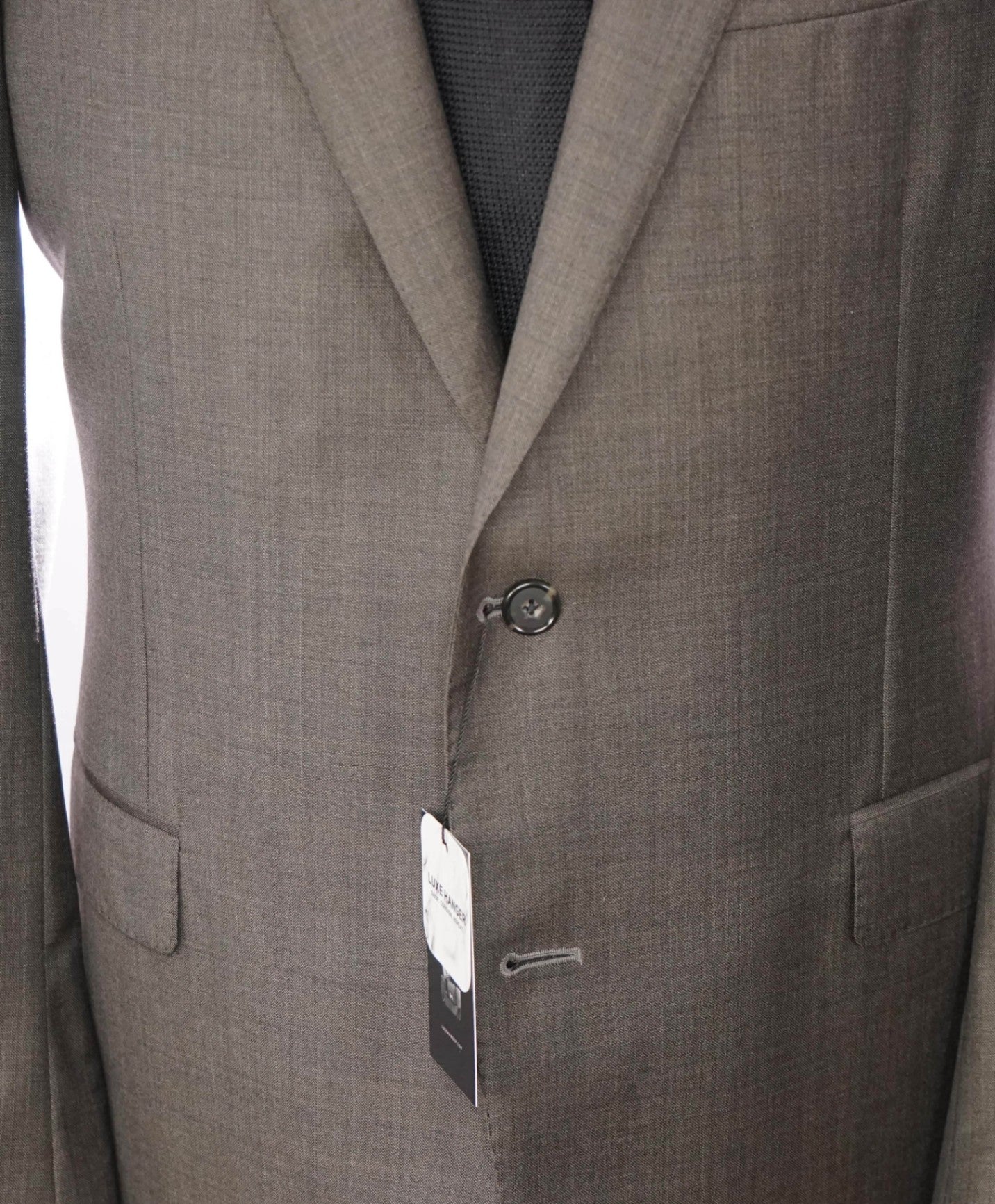 $995 SAMUELSOHN - Brown Wool Blazer - 44L