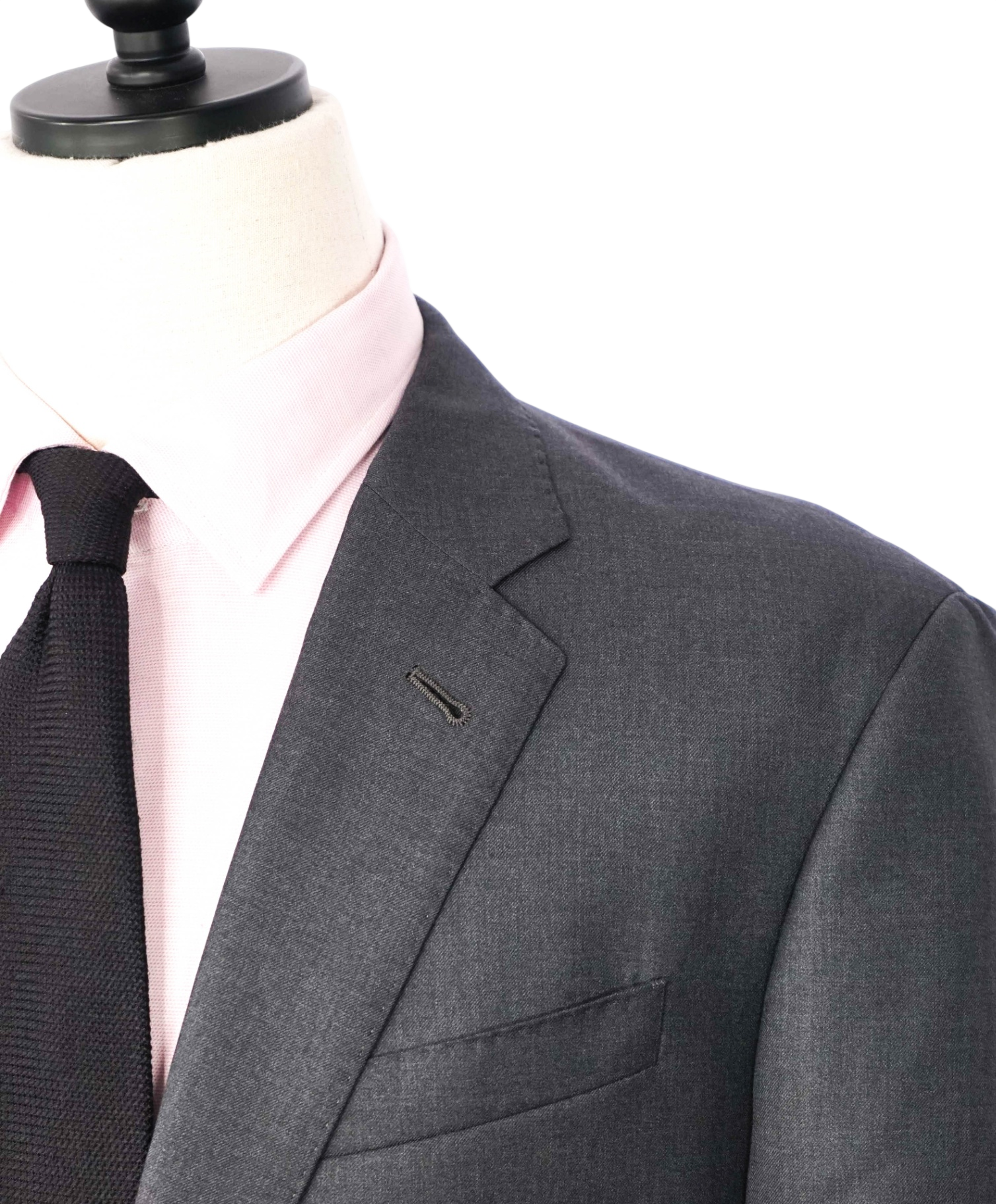 $2,595 GIORGIO ARMANI - Gray Super 160's Wool Blazer - 44R
