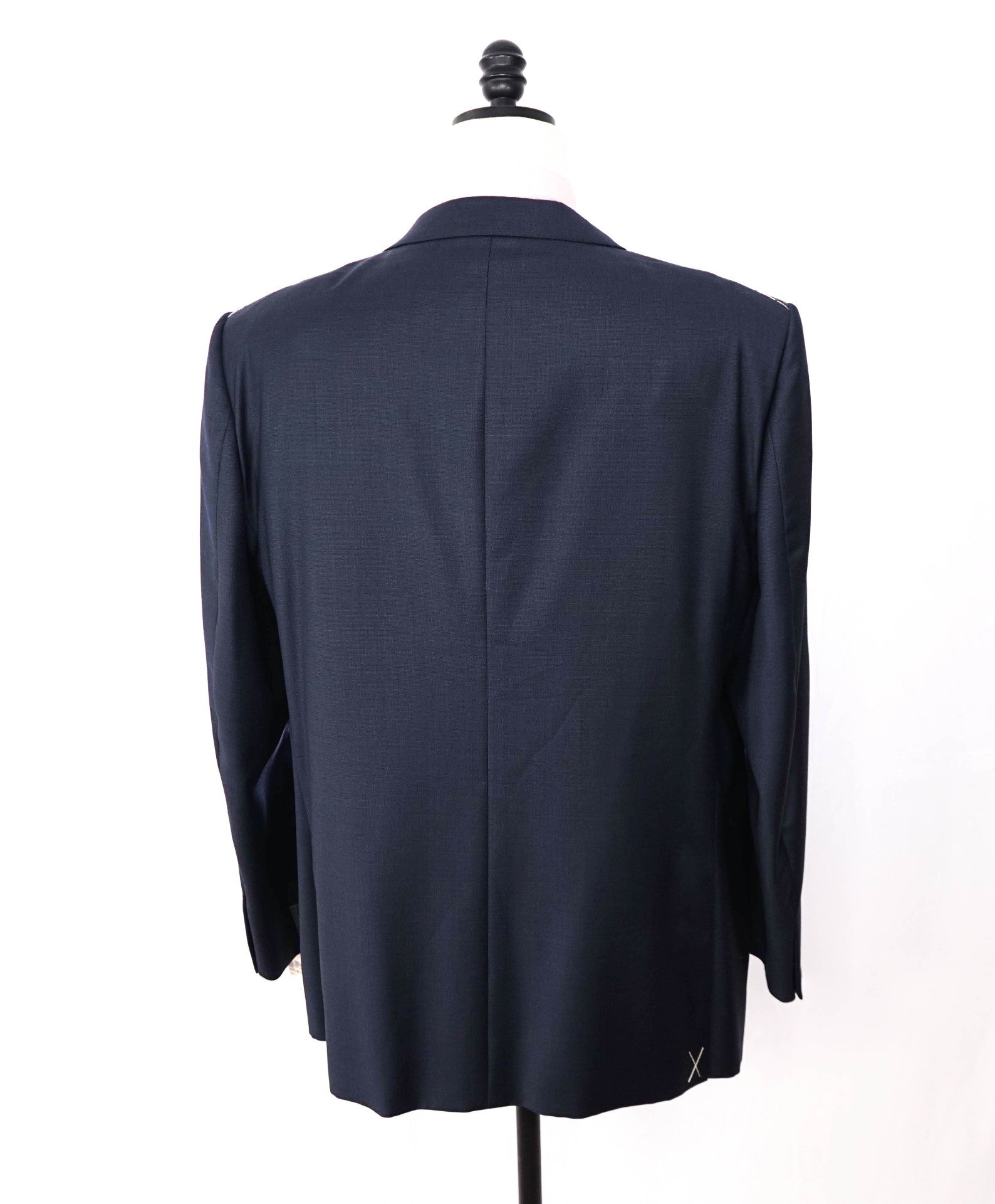 $3,450 ZEGNA - Navy Birdseye "TROFEO" Wool Blazer - 50R US