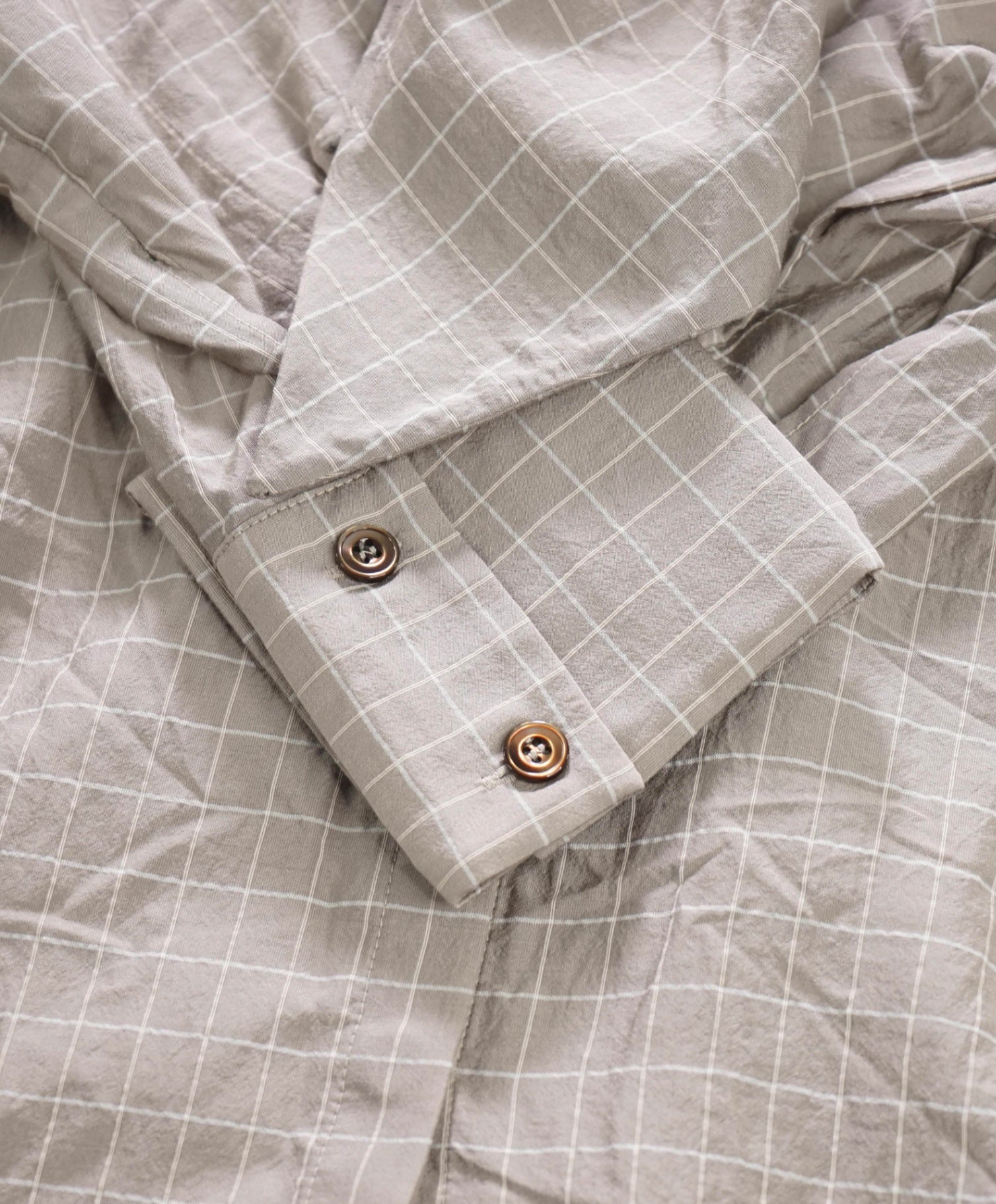 $495 ELEVENTY - Gray Spandex/Silk/Cotton Shirt - 2 US