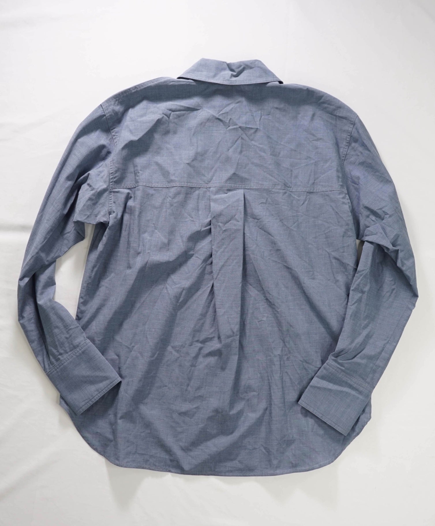 $595 ELEVENTY - Blue Cotton Shirt - 2 US