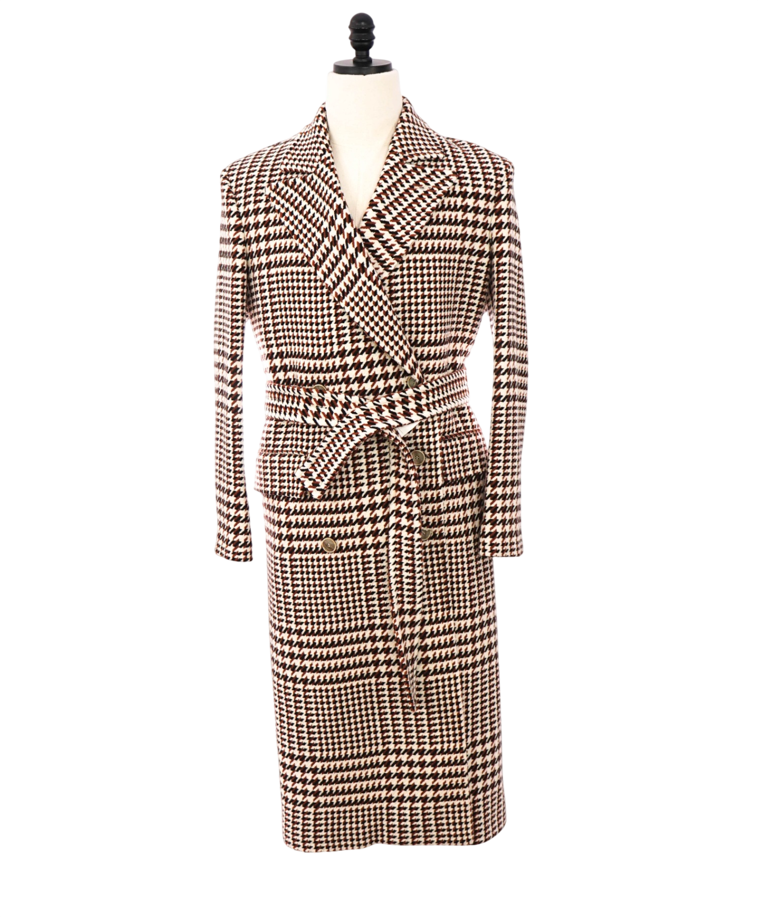 $3,200 ELEVENTY - Double-Breasted Wool Coat - (WOMEN) 6 US