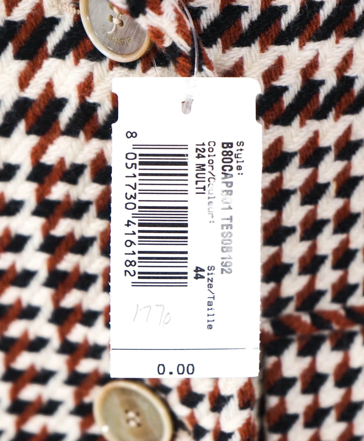 $3,200 ELEVENTY - Double-Breasted Wool Coat - (WOMEN) 6 US