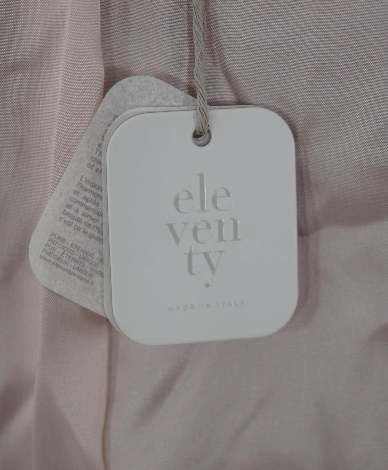 $1,195 ELEVENTY - Pink Peak Lapel Blazer - 2 US (40EU)