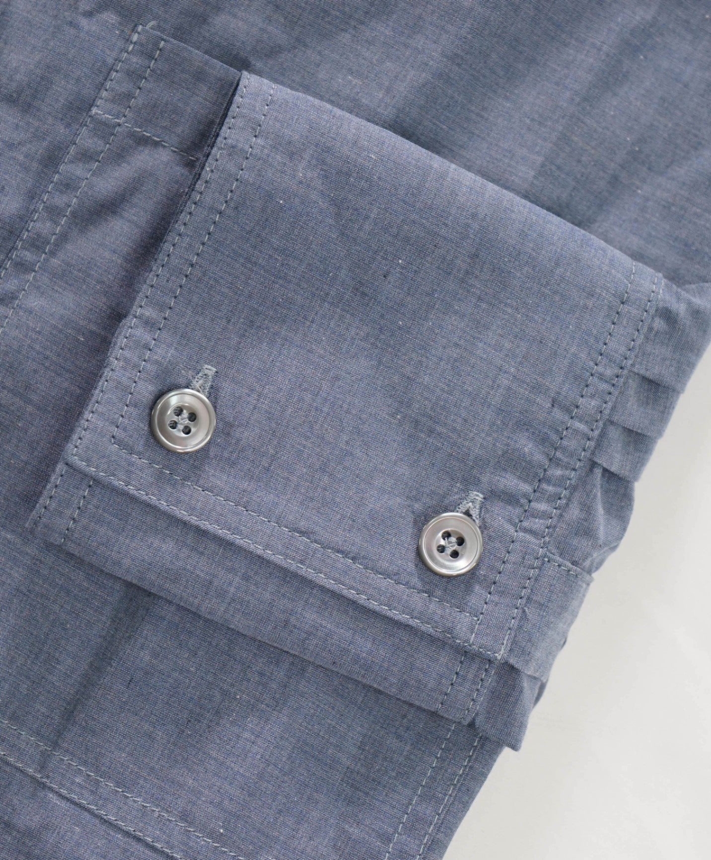 $595 ELEVENTY - Blue Cotton Shirt - 2 US