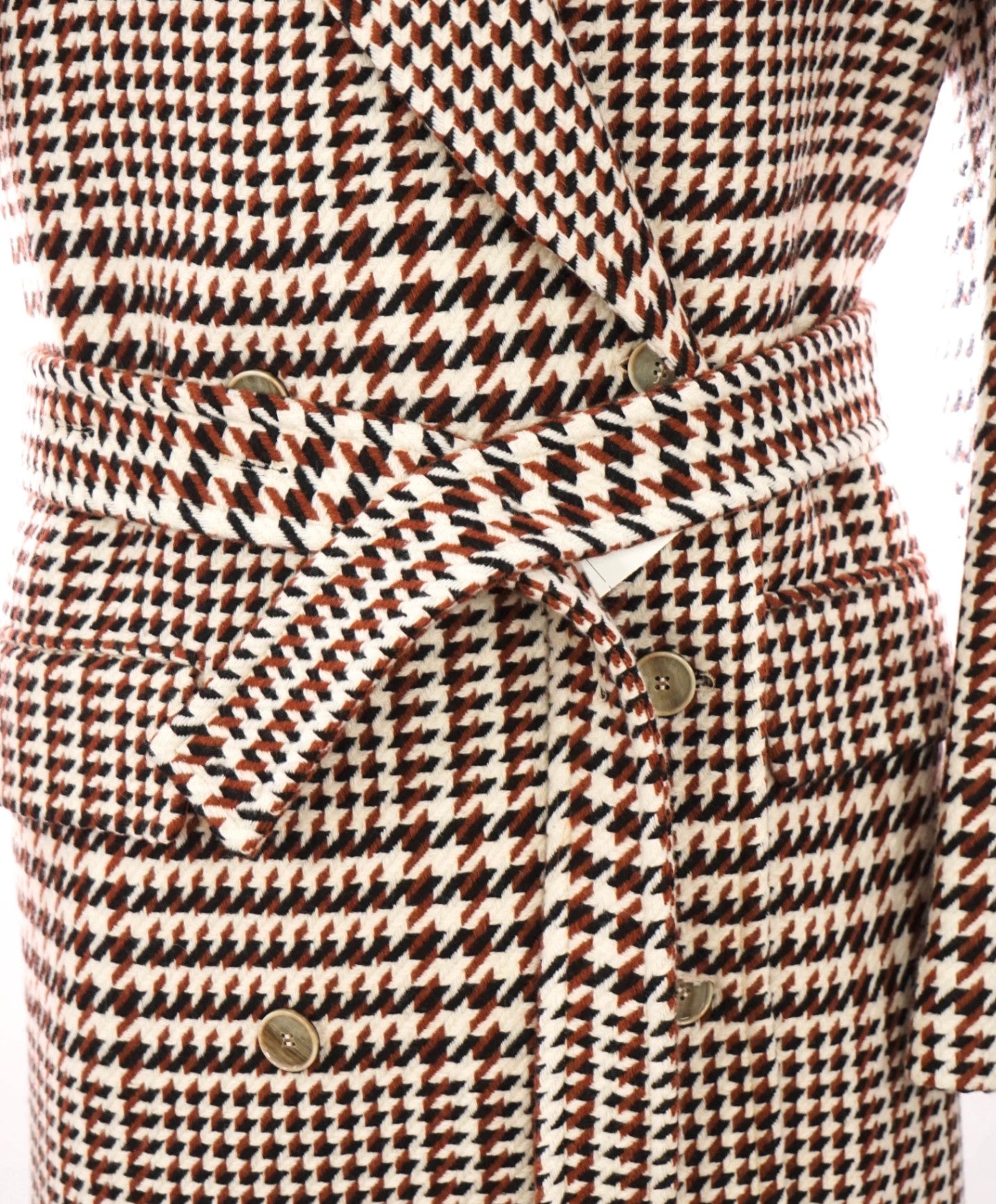 $3,200 ELEVENTY - Double-Breasted Wool Coat - (WOMEN) 6 US
