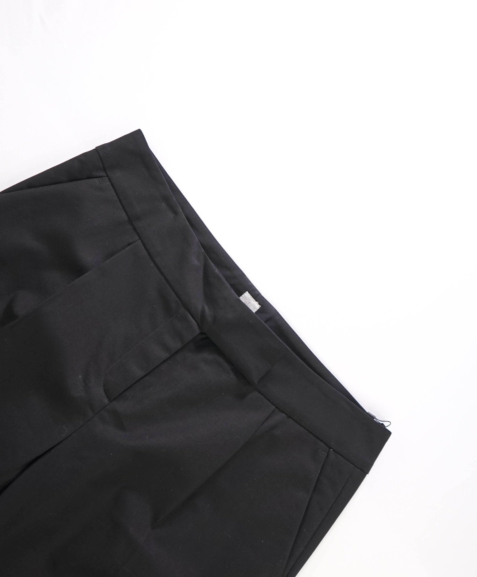 $495 ELEVENTY - Black Cotton Chinos - 4 US (42EU)