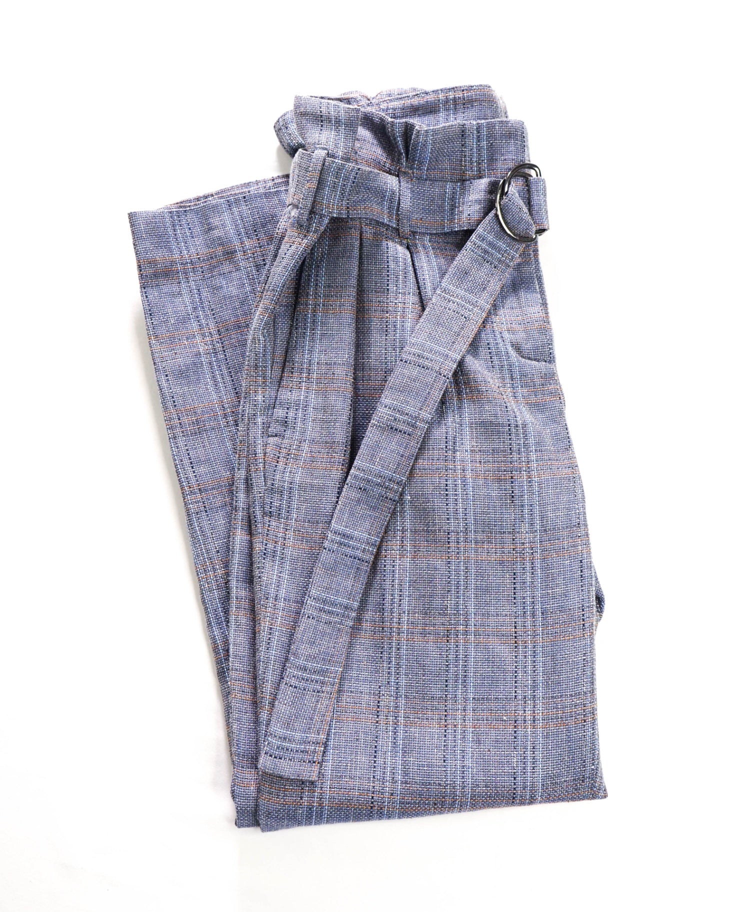 $545 ELEVENTY - Blue Woven Cotton/Linen Pants - 4 US (42EU)