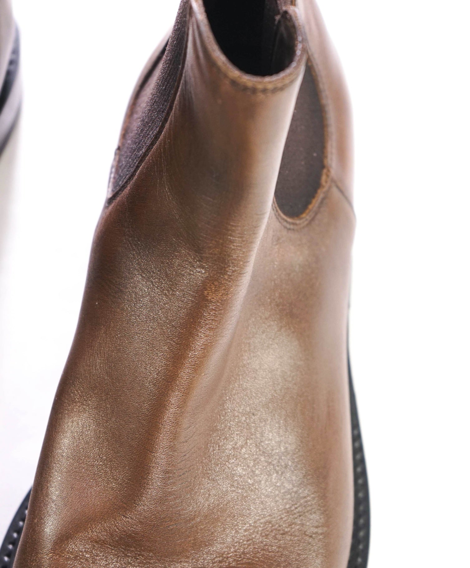 $1,095 TOD'S - Brown Leather Chelsea Boots - US 9.5 (8.5UK)