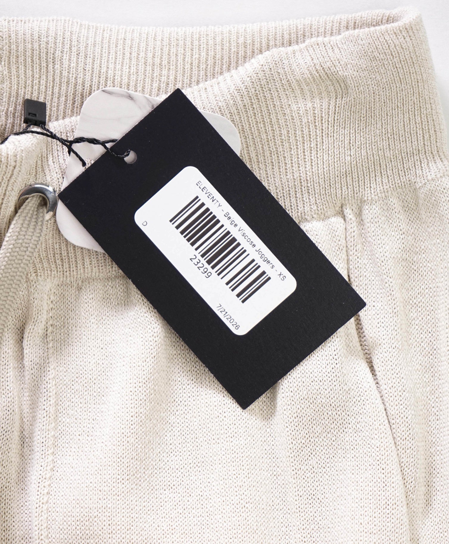 $545 ELEVENTY - Neutral Premium Joggers - XS