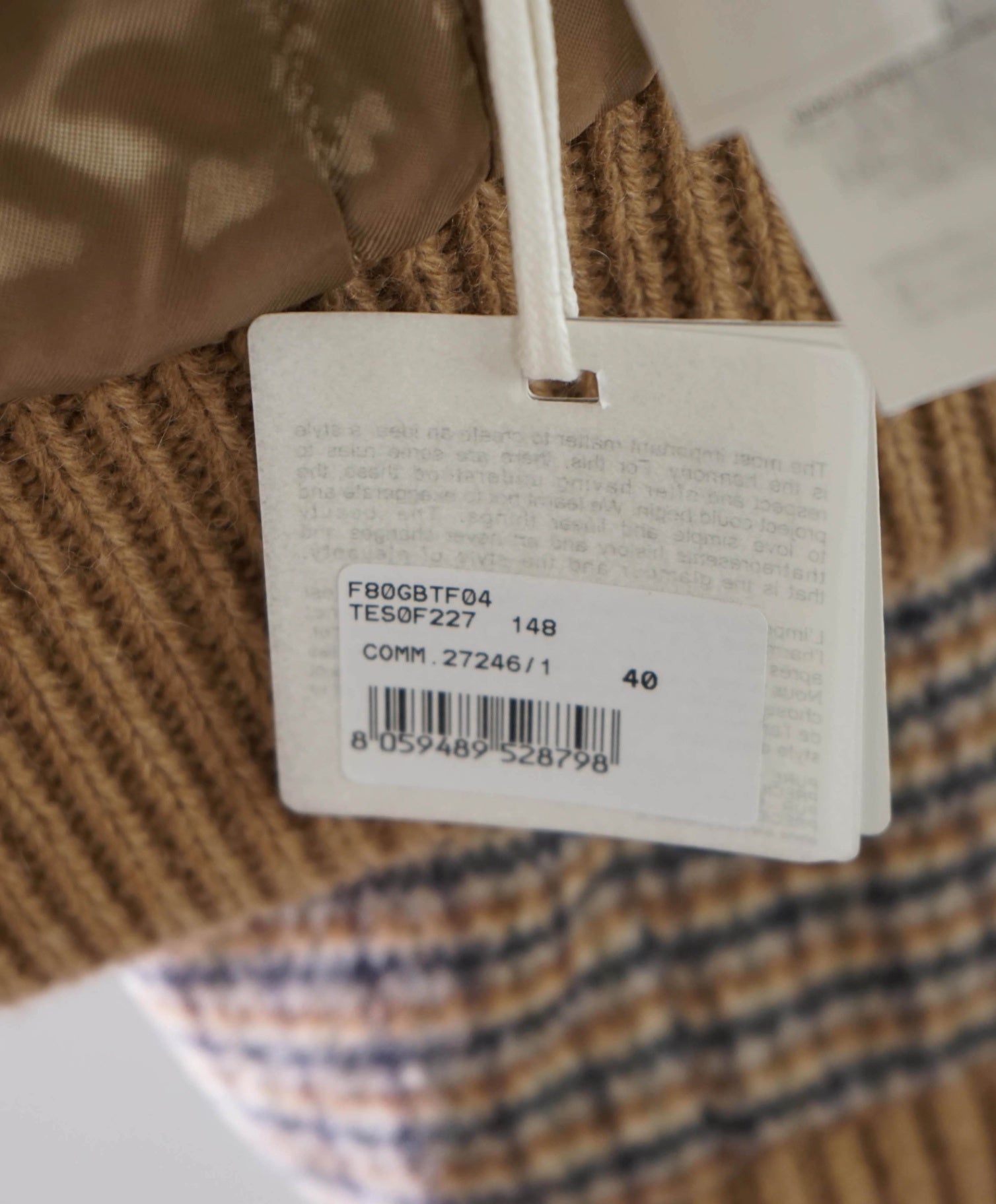$1595 ELEVENTY - Brown Wool Puffer Bomber Jacket - 2 US (40 EU)