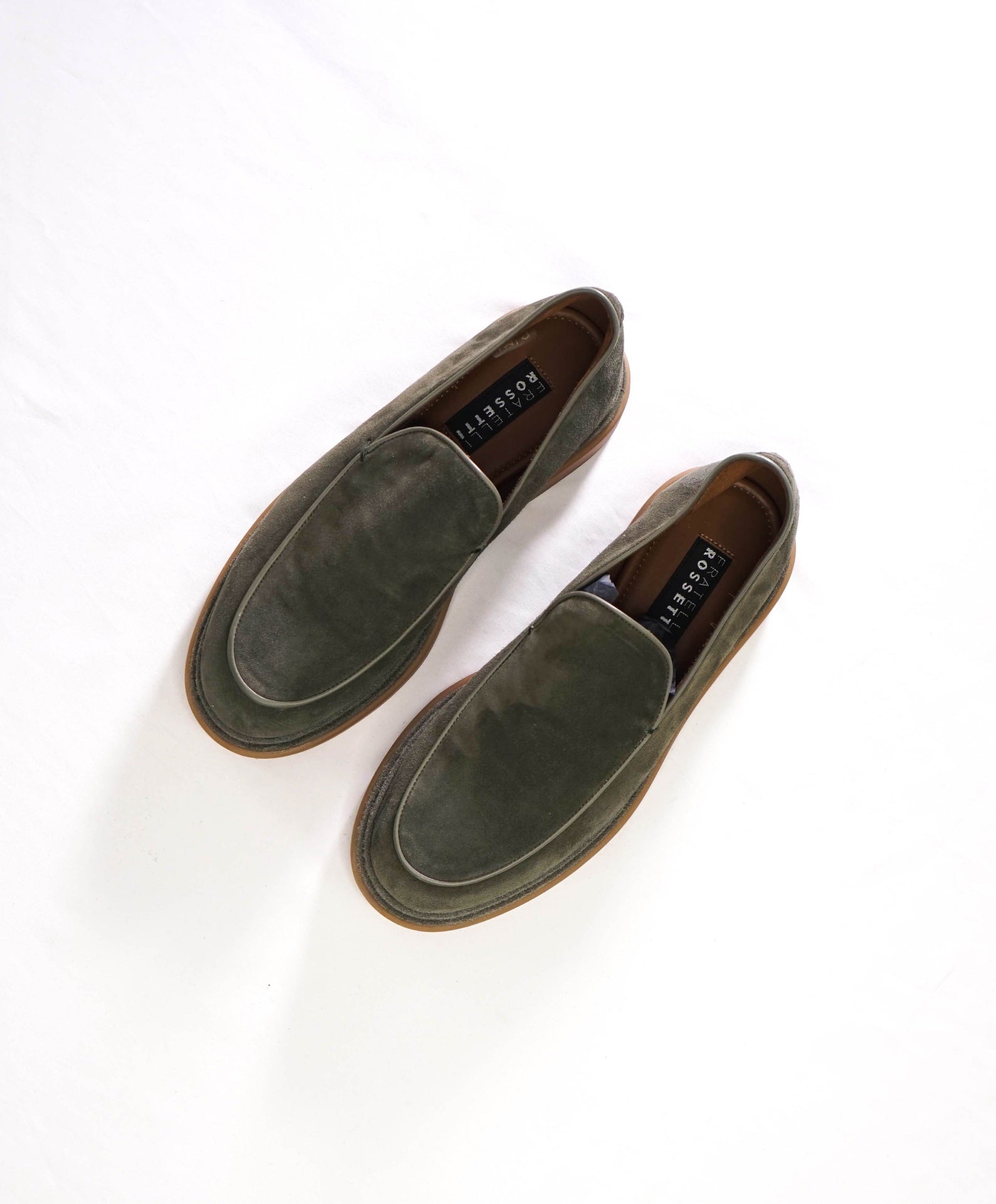 $880 FRATELLI ROSSETTI - "Summer Walk" Loafers - US 7.5 (6.5UK)
