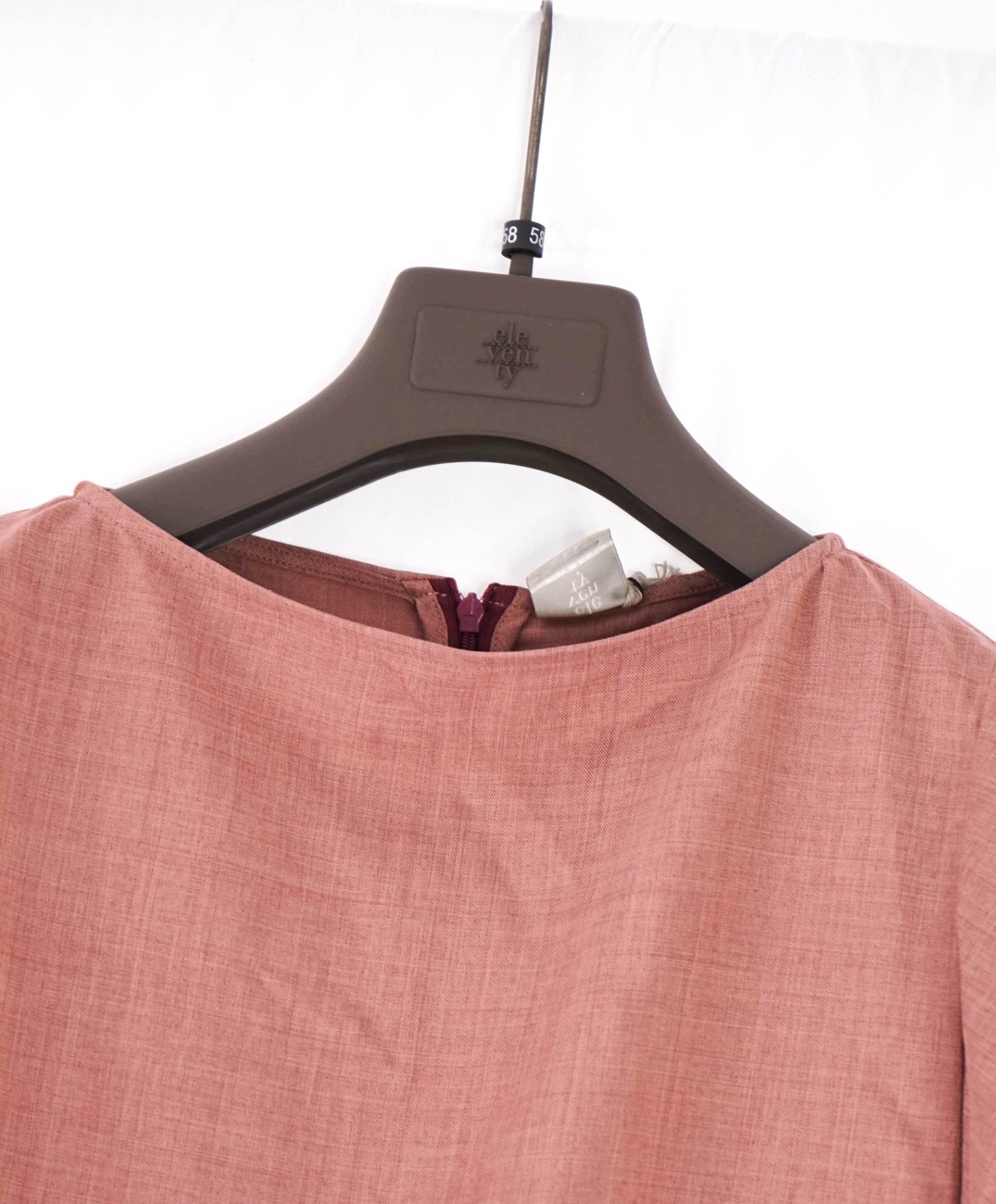 $695 ELEVENTY - Pink Dress - 2 US (40EU)