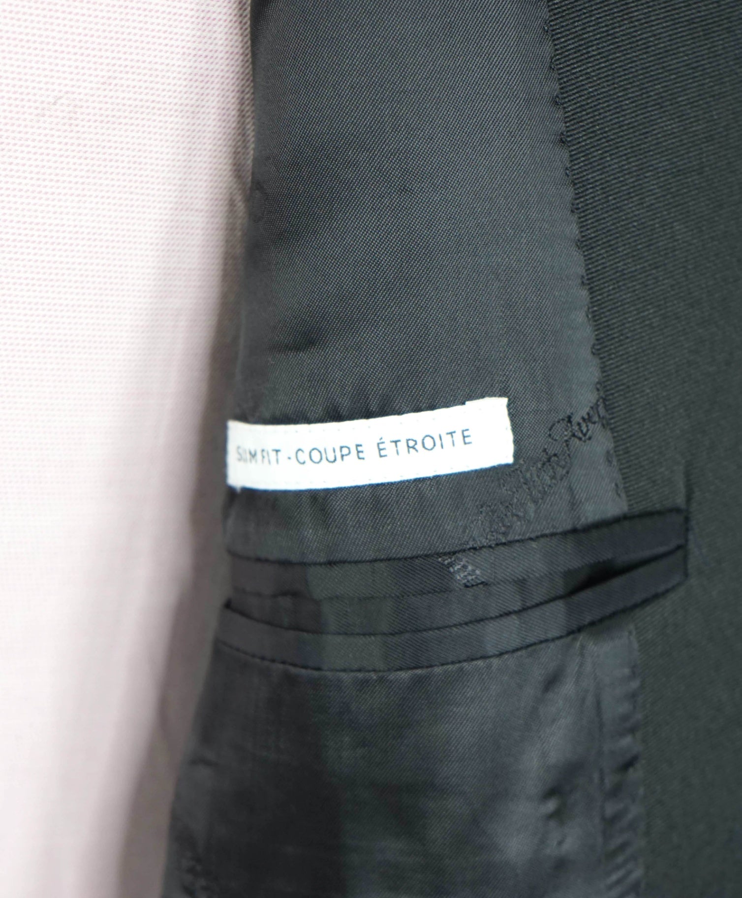 $1,295 ZEGNA For SFA - Black Wool/Silk Peak Dinner Jacket - 46R
