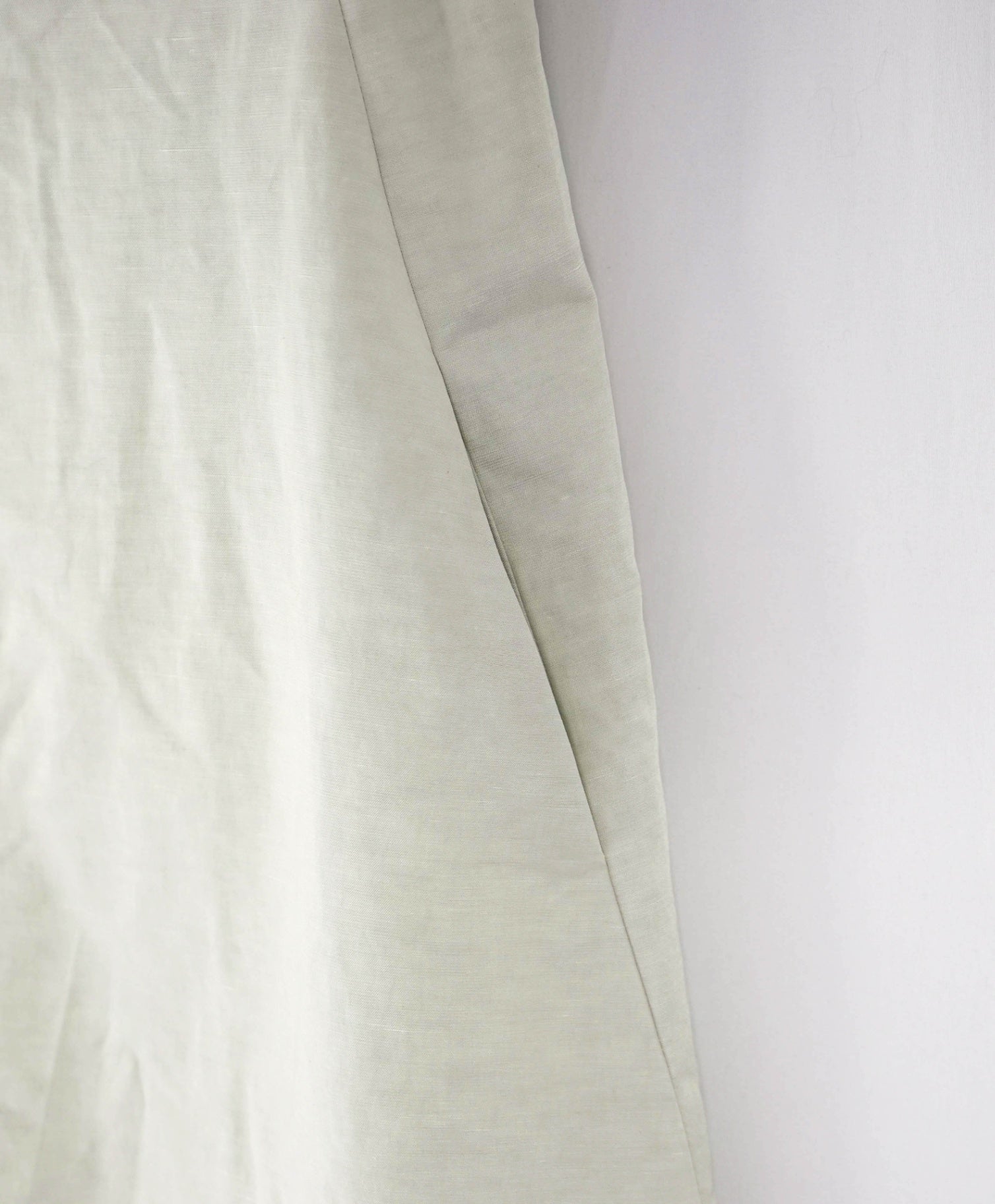$895 ELEVENTY - Green Cotton/Linen Dress - 2