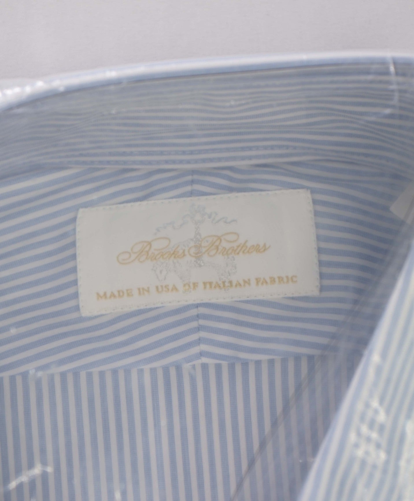 $198 BROOKS BROTHERS - Blue MADE IN USA REGENT Shirt - 16 - 34