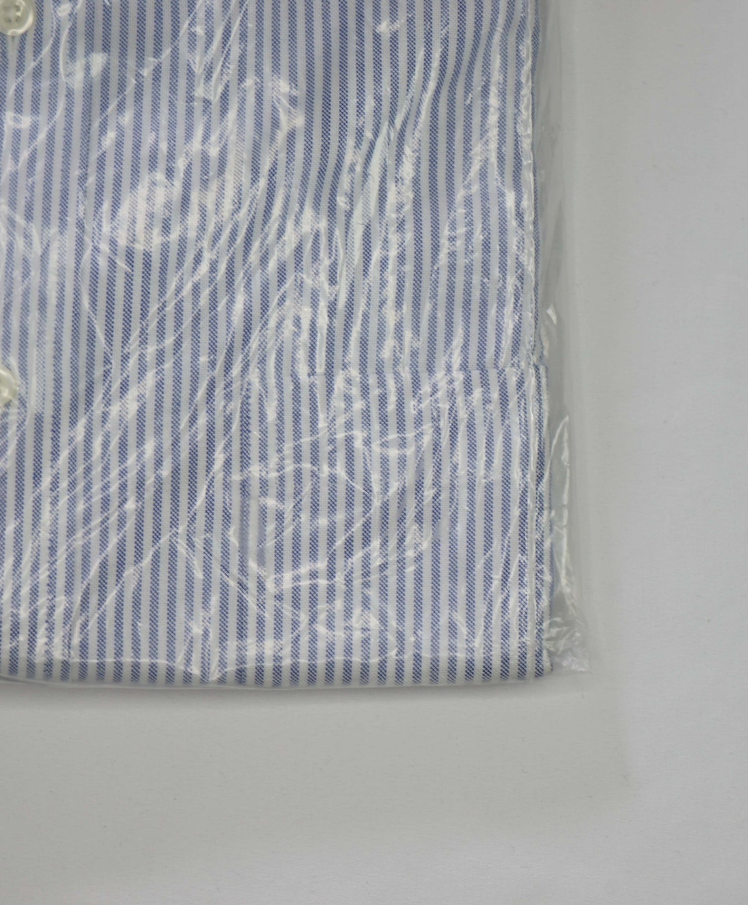 $198 BROOKS BROTHERS - Blue Stripe MAKERS AND MERCHANTS Shirt - 15.5 - 32