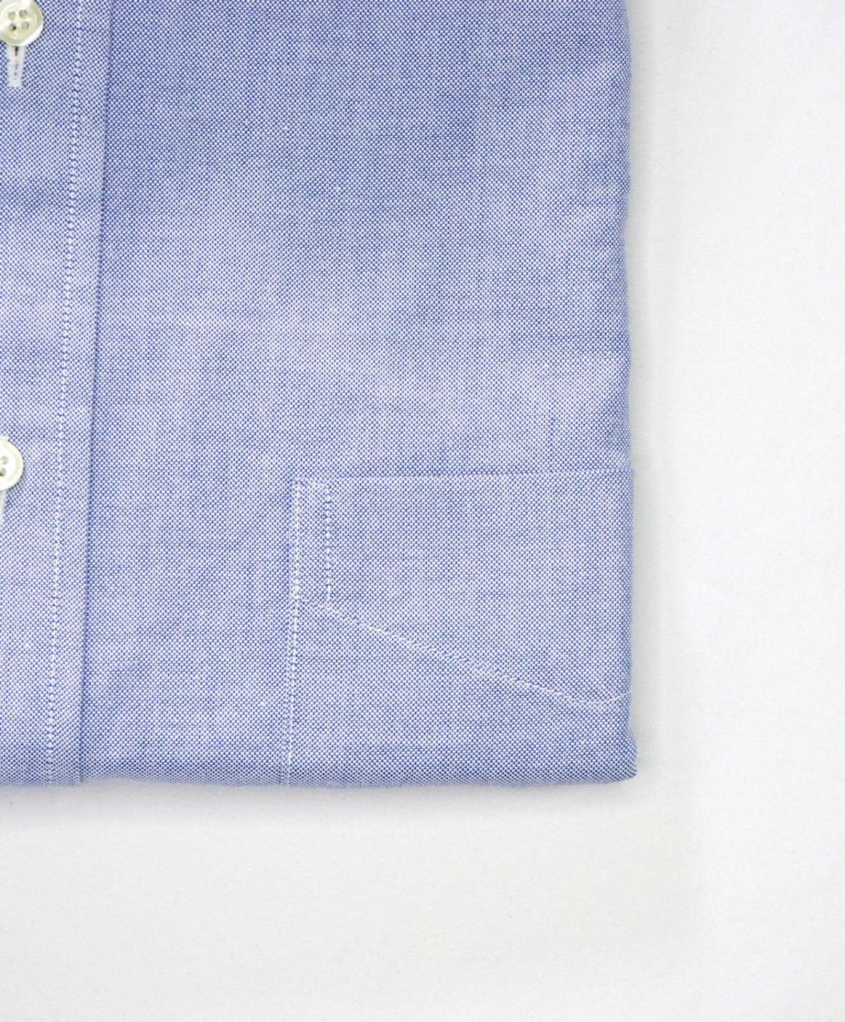 $198 BROOKS BROTHERS - Blue MADE IN USA MAKERS AND MERCHANTS Shirt - 16 - 33