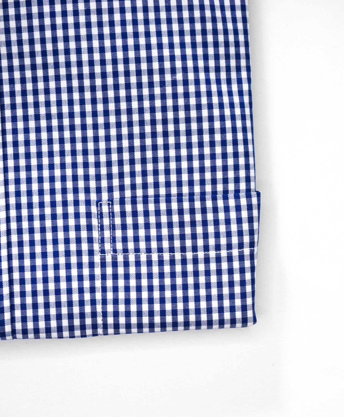 $128 BROOKS BROTHERS - Blue Gingham NON-IRON REGENT Shirt - 17 - 35