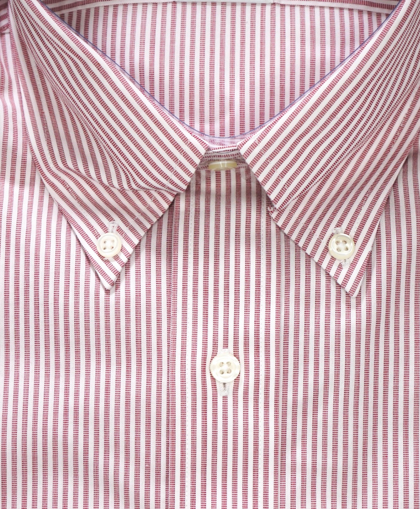$128 BROOKS BROTHERS - Red Stripe NON-IRON MILANO Shirt - 15.5 - 33