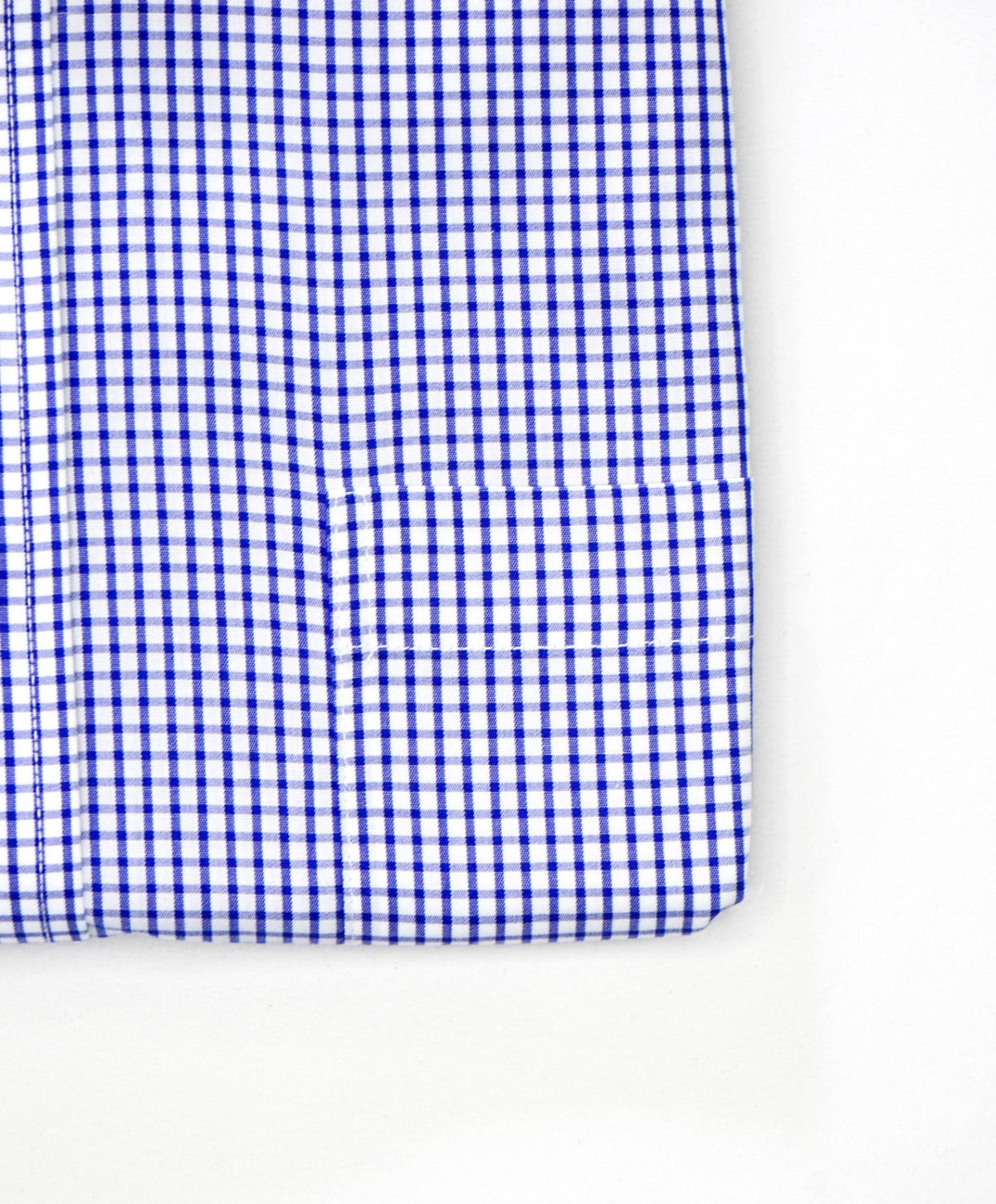 $128 BROOKS BROTHERS - Blue Gingham NON-IRON REGENT Shirt - 16.5 - 37