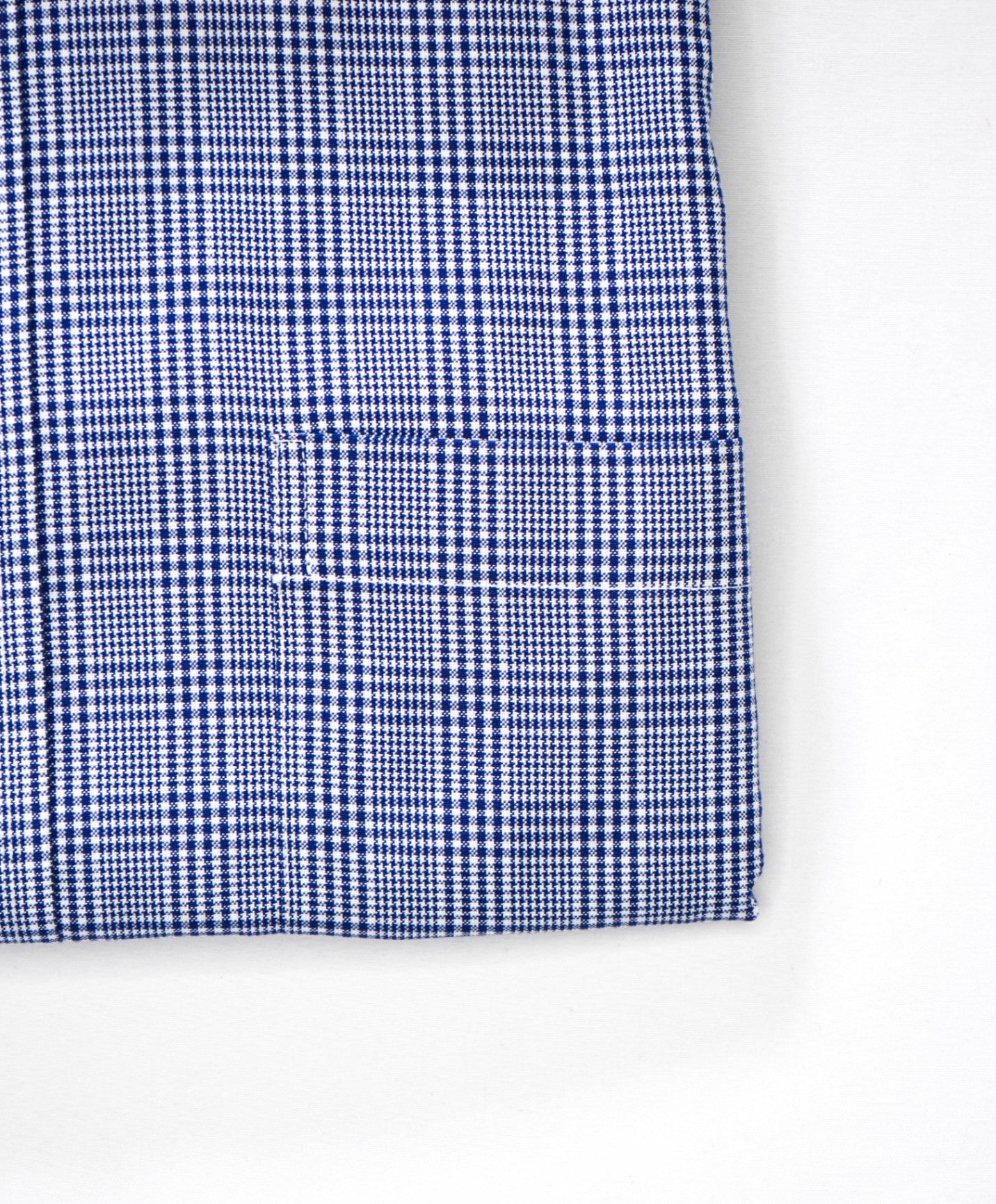 $128 BROOKS BROTHERS - Blue Plaid NON-IRON MILANO Shirt - 15.5 - 33