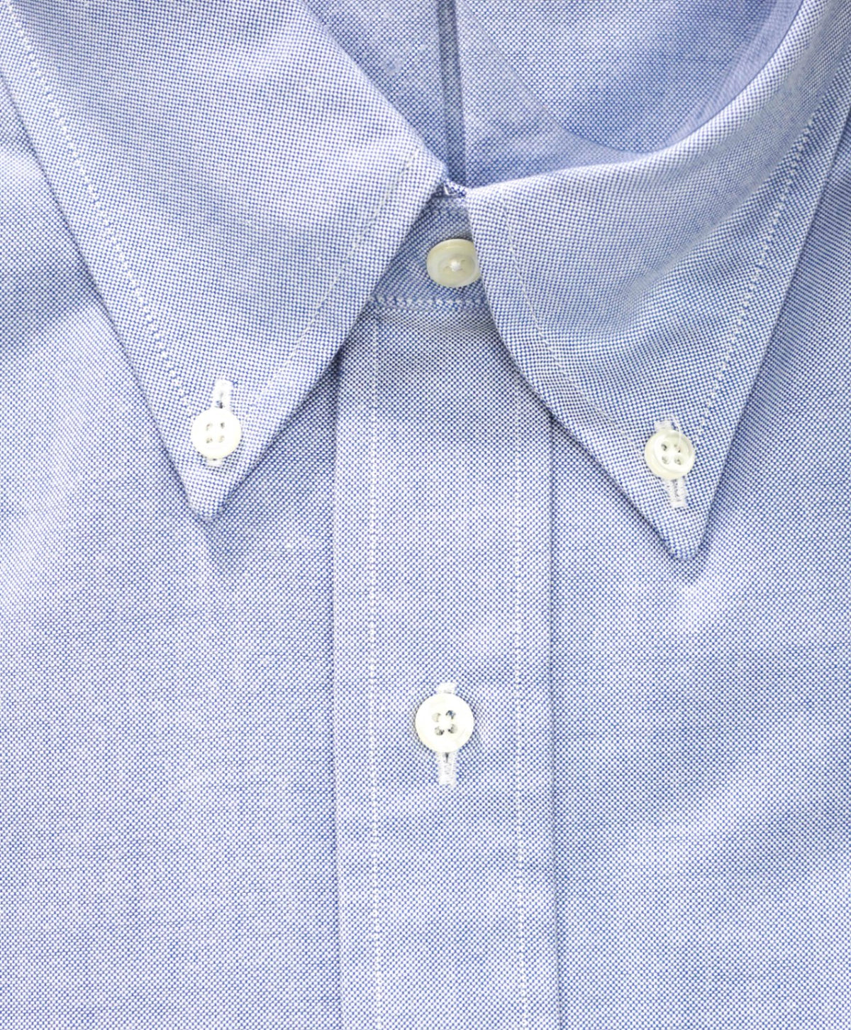 $198 BROOKS BROTHERS - Blue MADE IN USA MAKERS AND MERCHANTS Shirt - 18 - 36