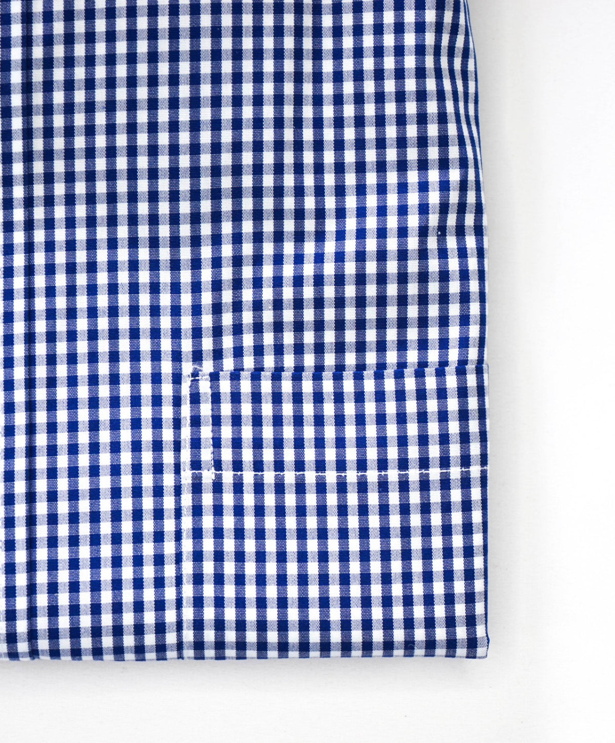 $128 BROOKS BROTHERS - Blue Gingham NON-IRON REGENT Shirt - 17 - 35
