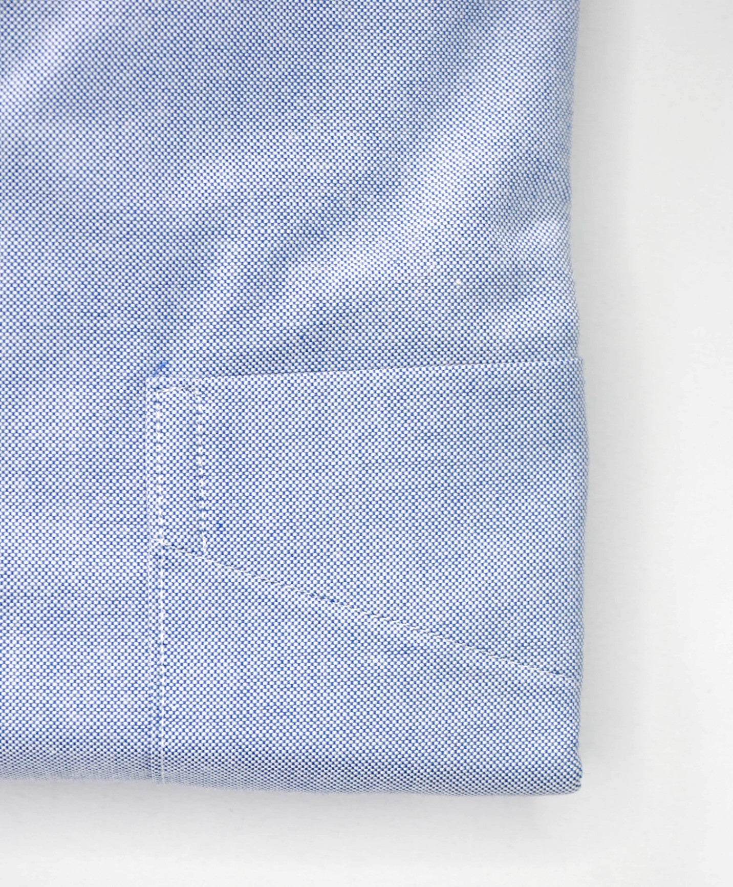 $198 BROOKS BROTHERS - Blue MADE IN USA MAKERS AND MERCHANTS Shirt - 17 - 35